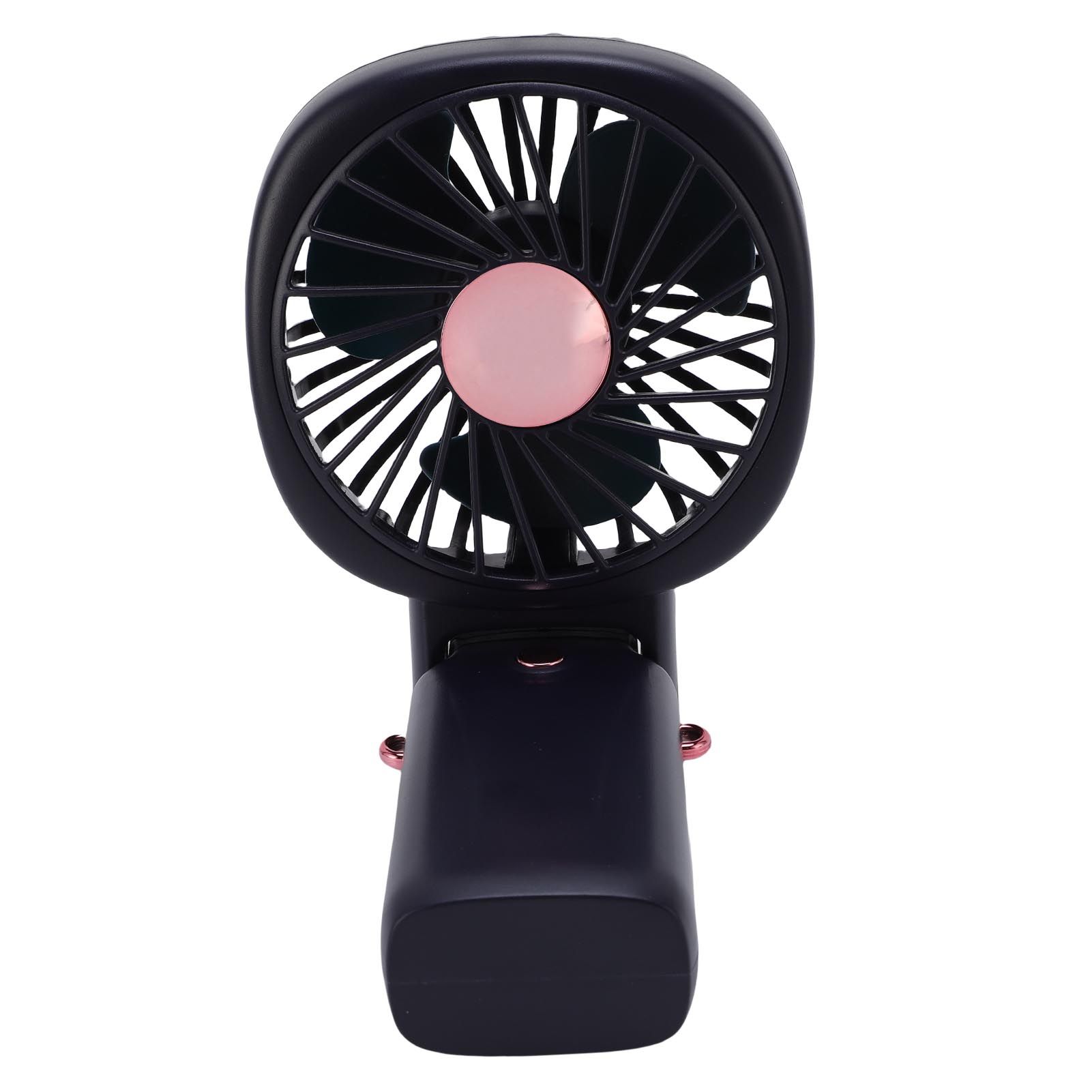 Portable Handheld Fan Power Bank Silent Neck Hanging USB Desktop Fan for view 9