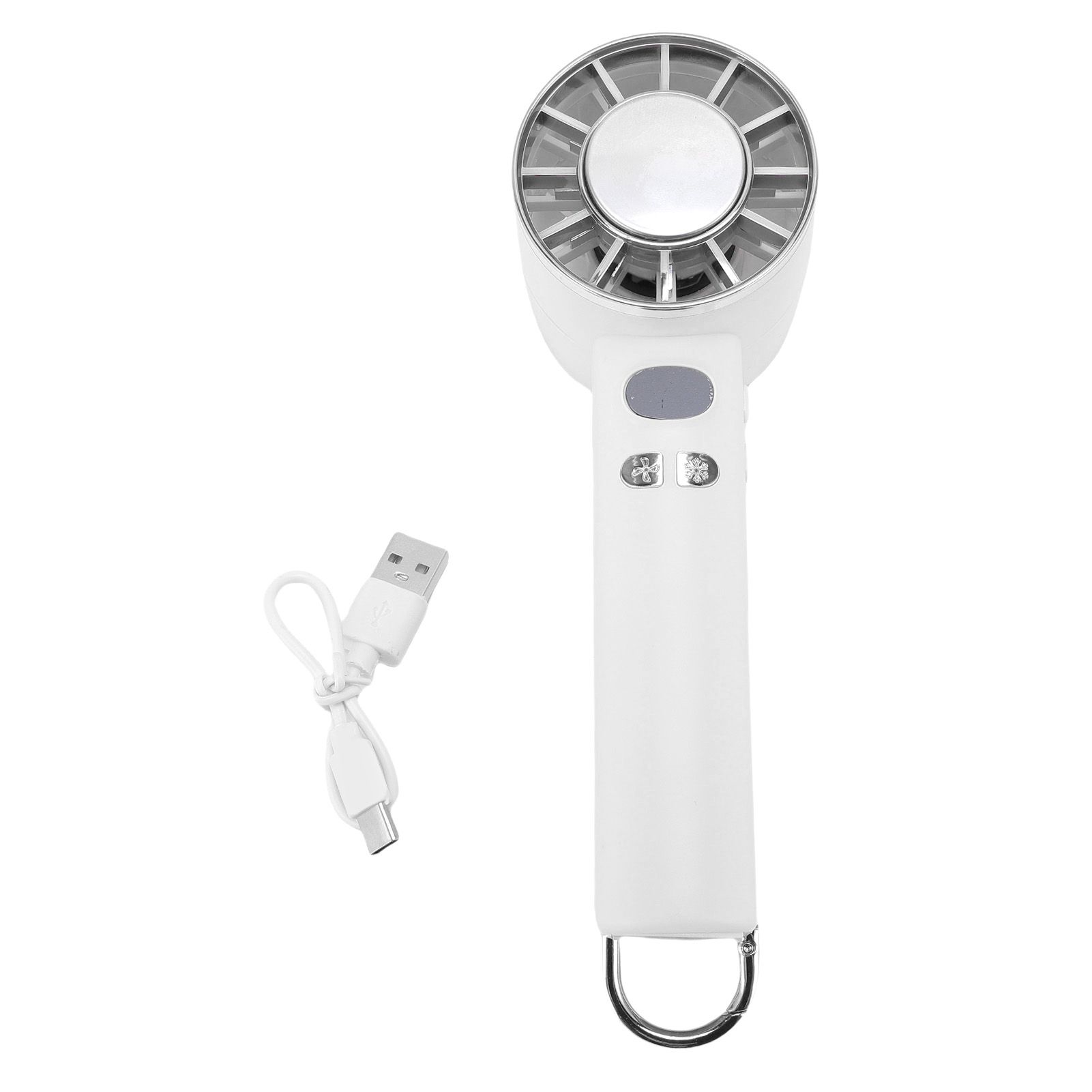 Portable Handheld Fan Low Noise Multi Speed Adjustment Ice Refrigeration view 3