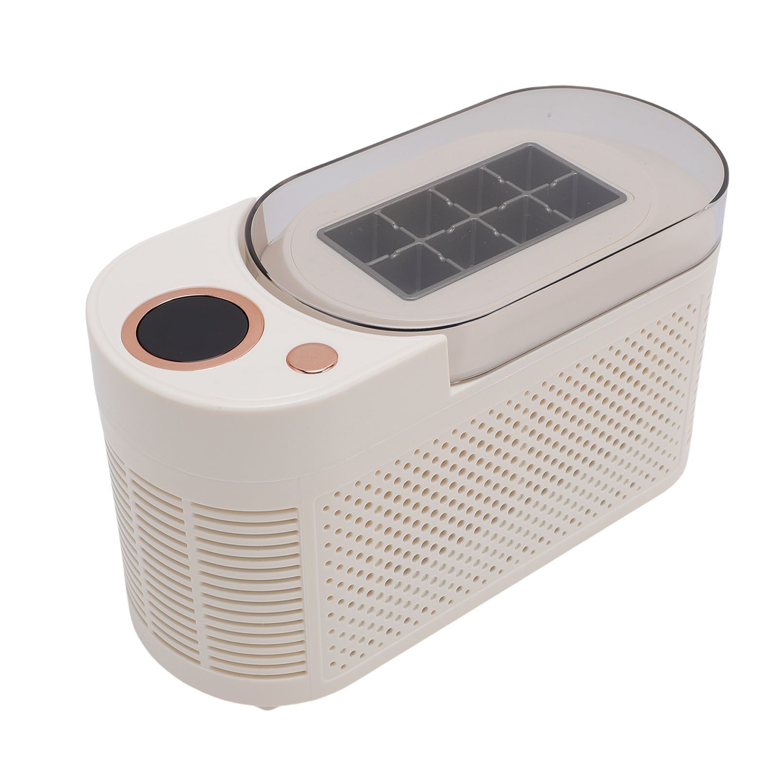 Countertop Mini Ice Maker 120W Aluminum 8 Cubes Portable Ice Machine with Car view 6