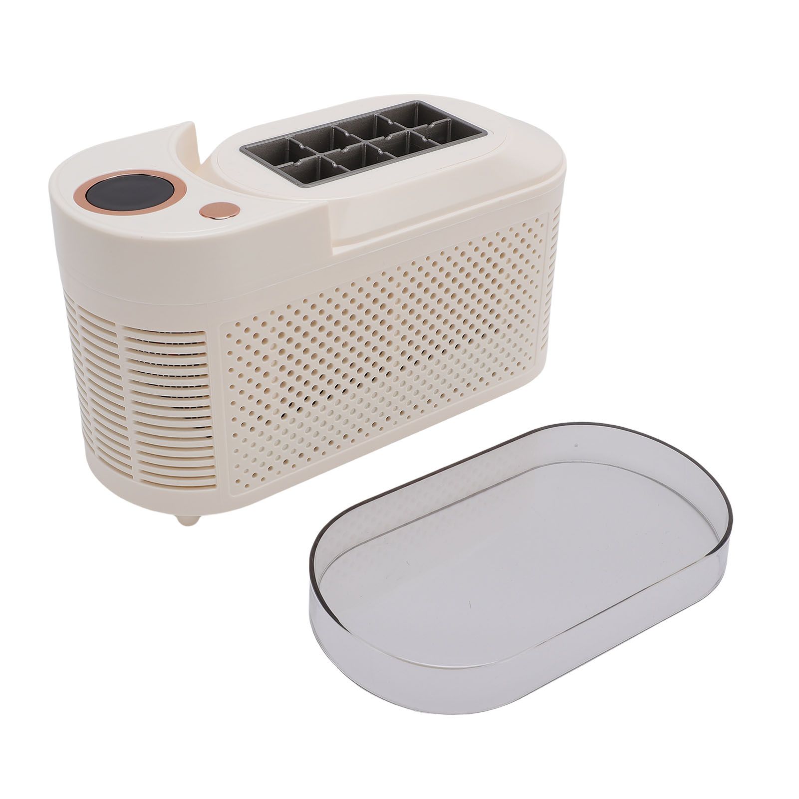 Countertop Mini Ice Maker 120W Aluminum 8 Cubes Portable Ice Machine with Car view 4