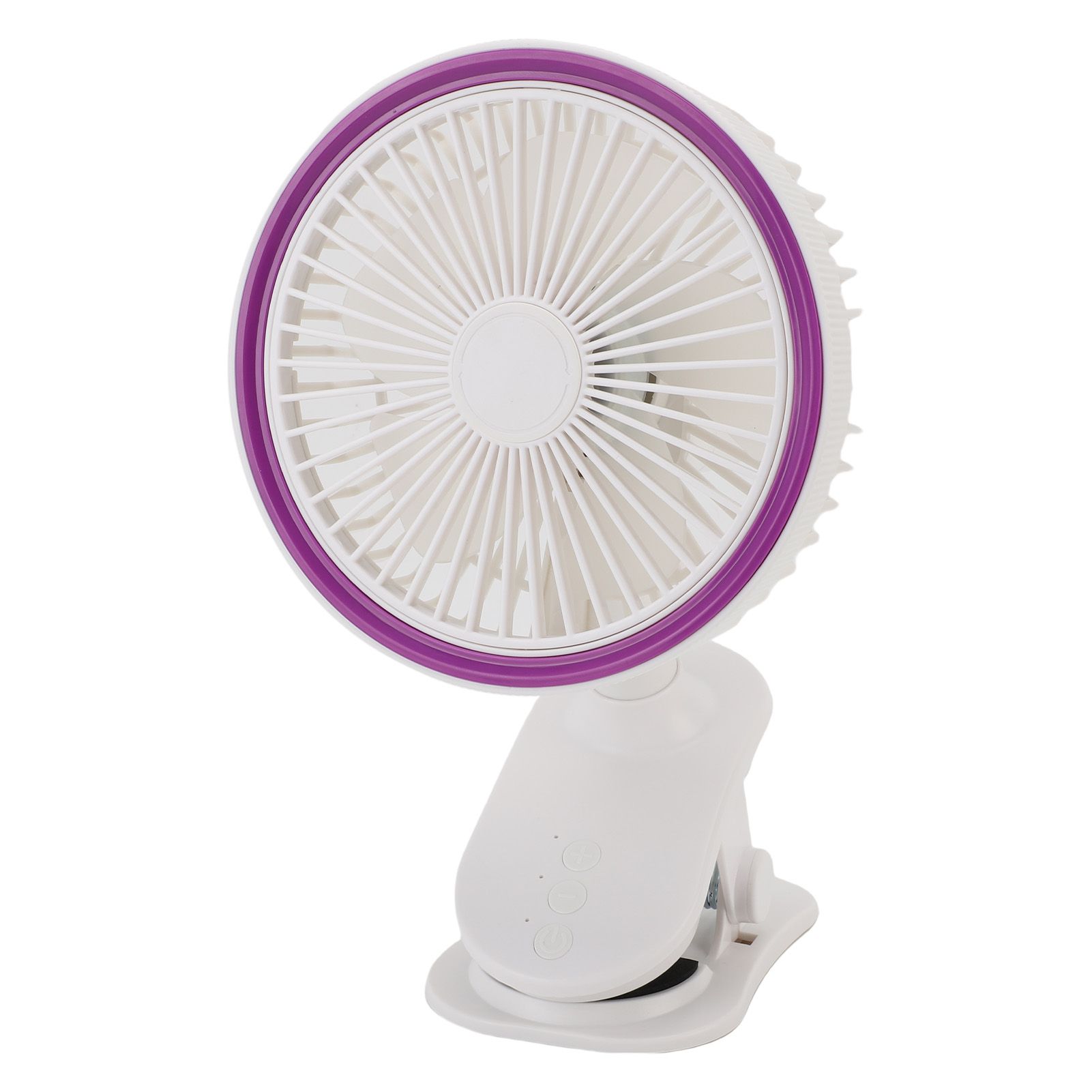 Fan with Clamp Quiet 360 Degree Rotation Rechargeable USB Portable Fan for view 10