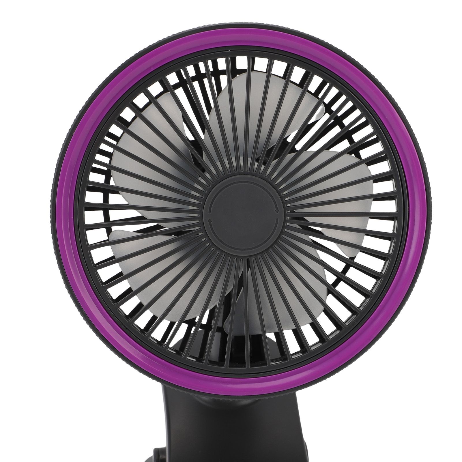 Fan with Clamp Quiet 360 Degree Rotation Rechargeable USB Portable Fan for view 5