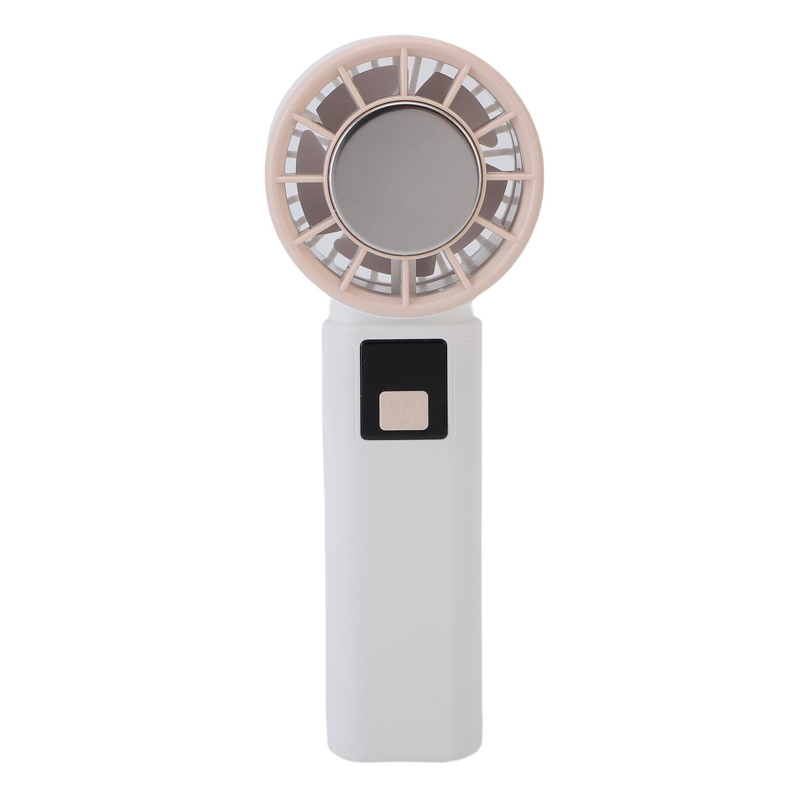 Hand Held Fan 5 Gear Adjustable Rechargeable Long Working Time Low Noise