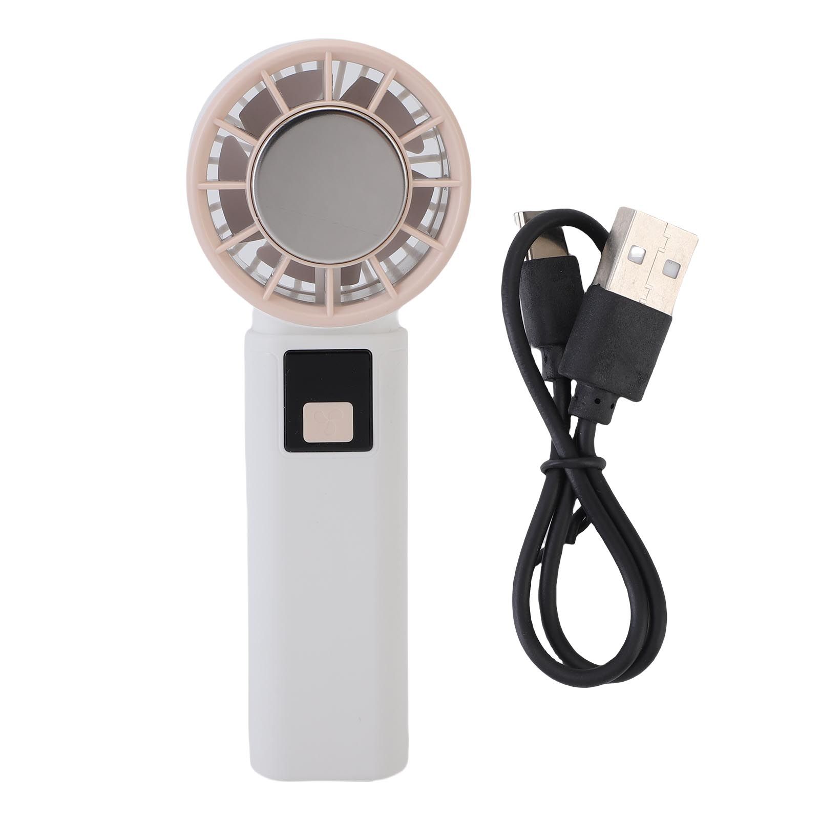 Hand Held Fan 5 Gear Adjustable Rechargeable Long Working Time Low Noise view 3