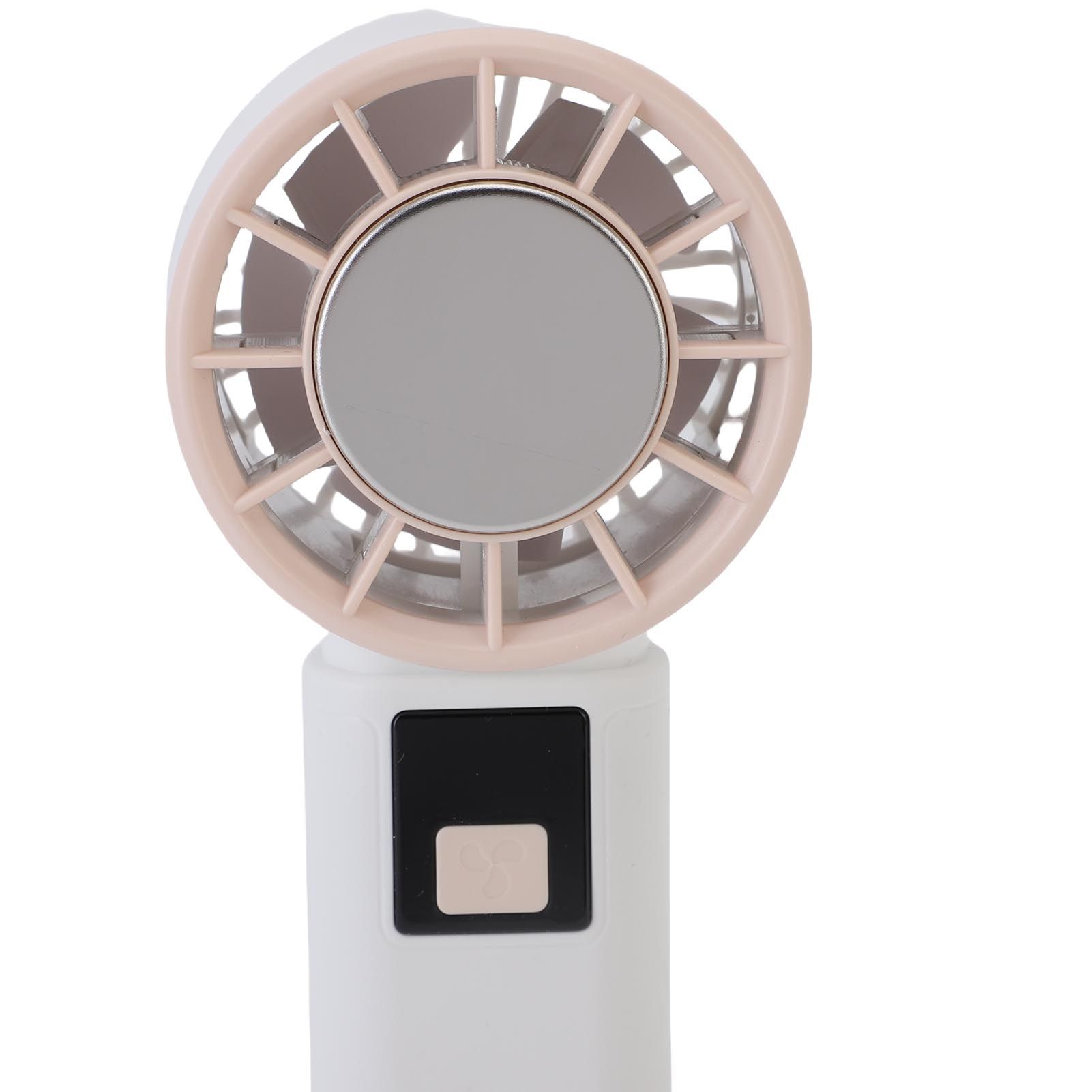 Hand Held Fan 5 Gear Adjustable Rechargeable Long Working Time Low Noise view 7