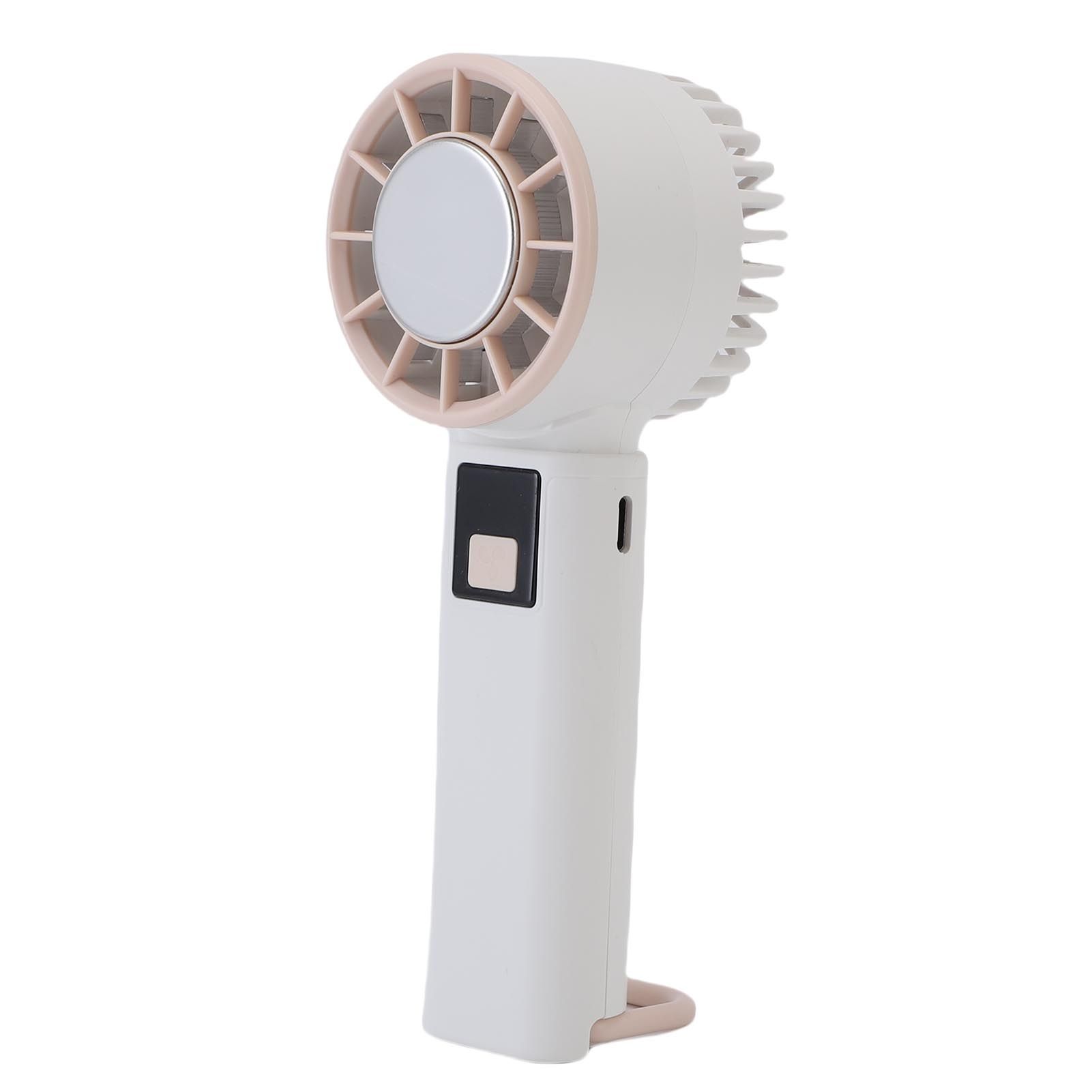 Hand Held Fan 5 Gear Adjustable Rechargeable Long Working Time Low Noise view 12