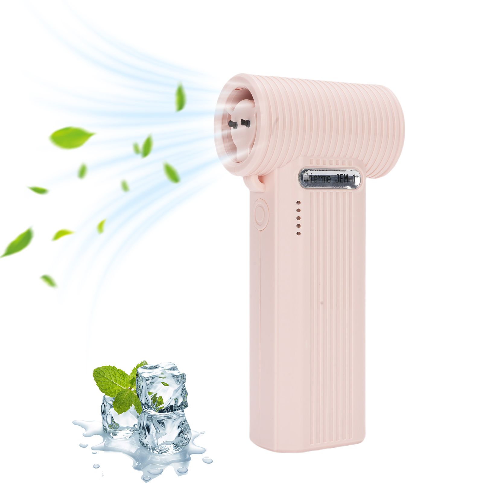 Small Turbo Fan With 5 Speeds Pocket Portable USB Rechargeable Handheld Fans view 3