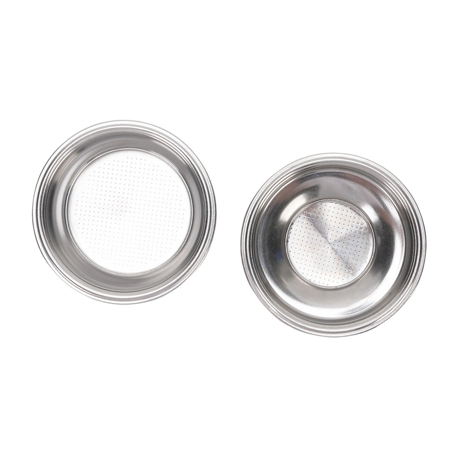 2Pcs 58mm Pressurized Filter Basket Stainless Steel 18g Capacity Pressurized view 10
