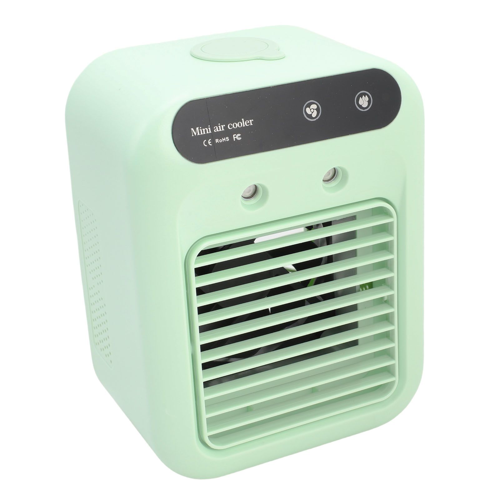 Desktop Air Cooler Fan Green Quiet Rechargeable Cordless Desktop Cooling Fan view 9