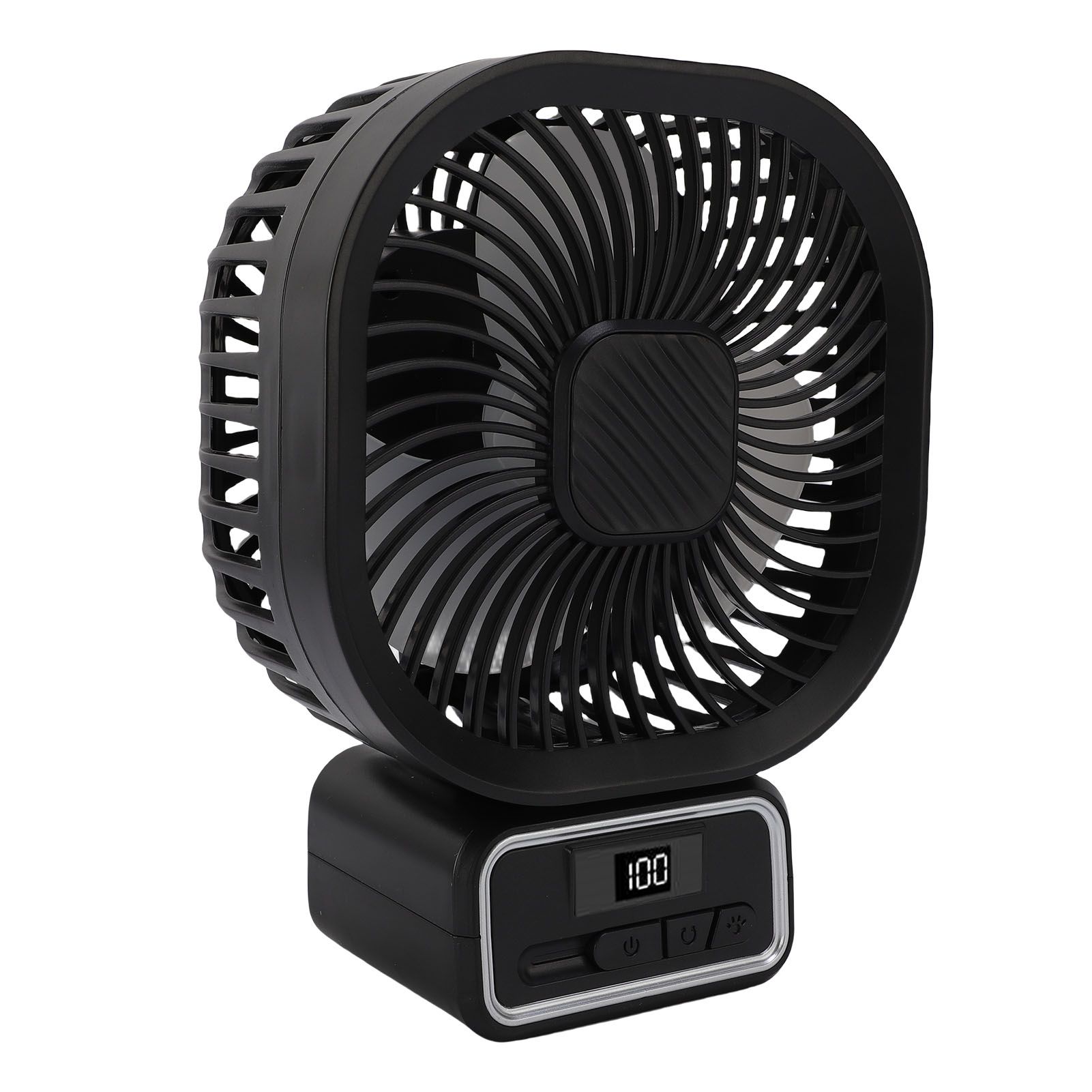 Stroller Fan 3 Wind Speeds Auto Oscillating Portable Fan with Detachable