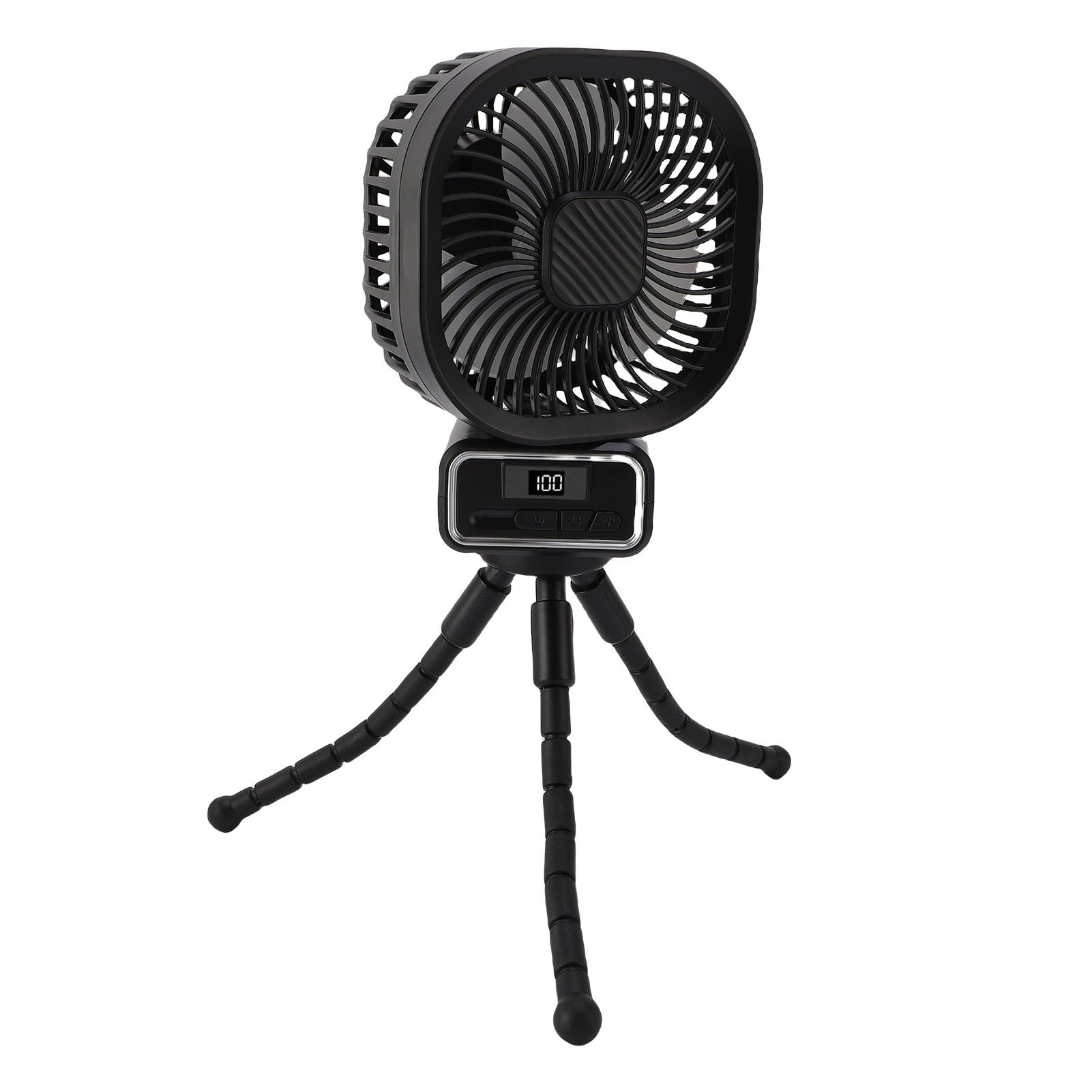 Stroller Fan 3 Wind Speeds Auto Oscillating Portable Fan with Detachable view 4