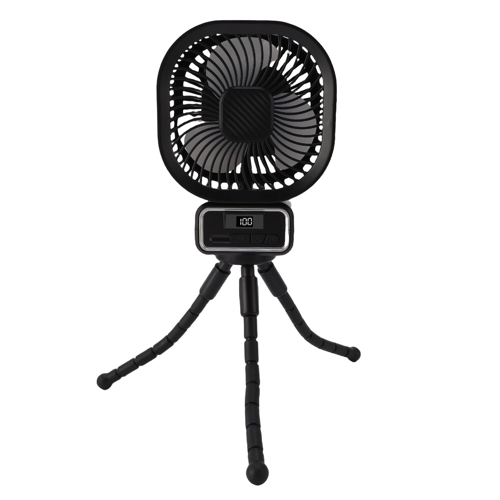 Stroller Fan 3 Wind Speeds Auto Oscillating Portable Fan with Detachable view 6