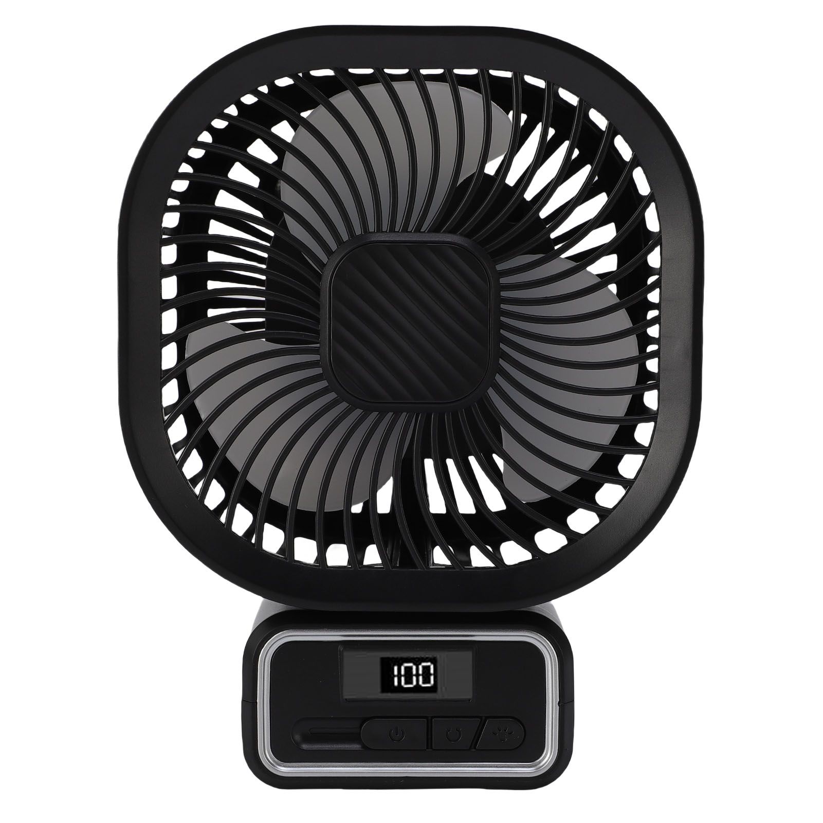 Stroller Fan 3 Wind Speeds Auto Oscillating Portable Fan with Detachable view 10
