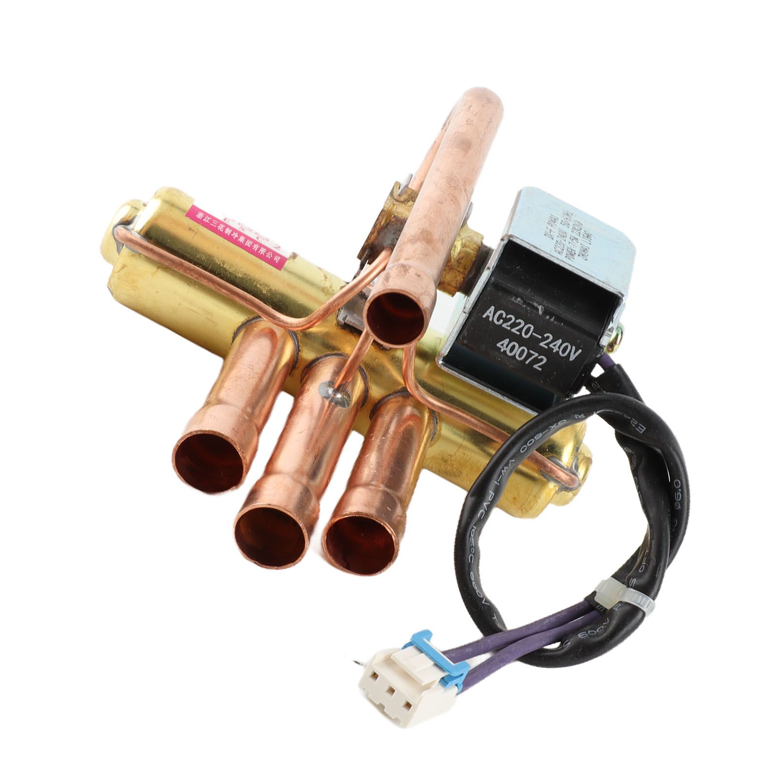 Air Conditioning 4 Way Reversing Valve with Cable Copper Refrigeration Service