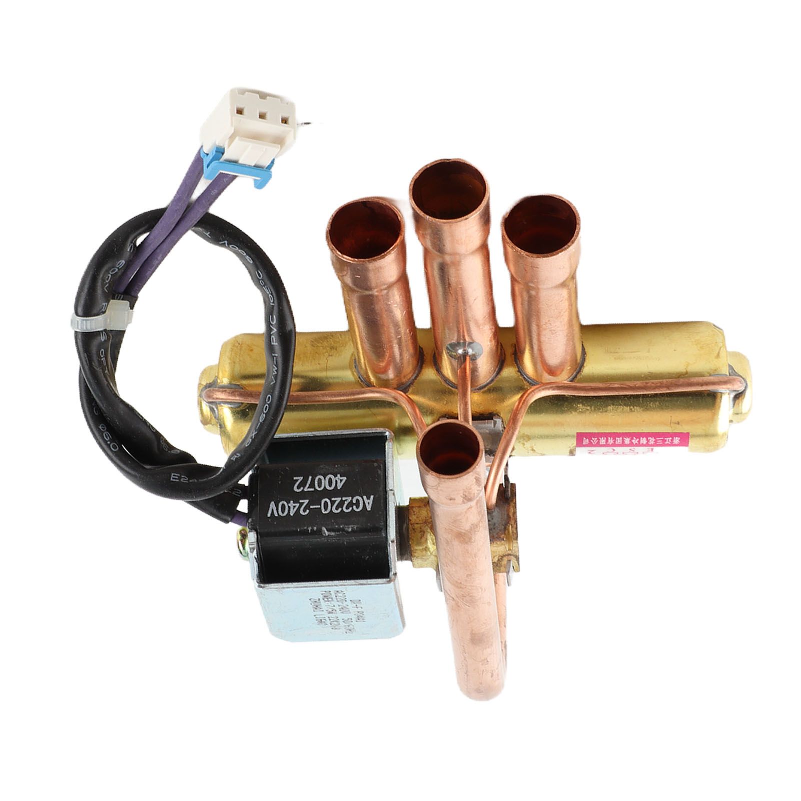 Air Conditioning 4 Way Reversing Valve with Cable Copper Refrigeration Service view 7