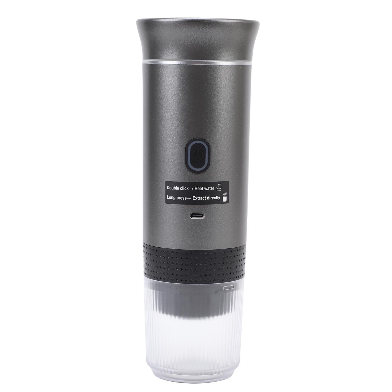 Portable Capsules Coffee Maker 72W 120ML Cup Full Automatic Outdoor Ground