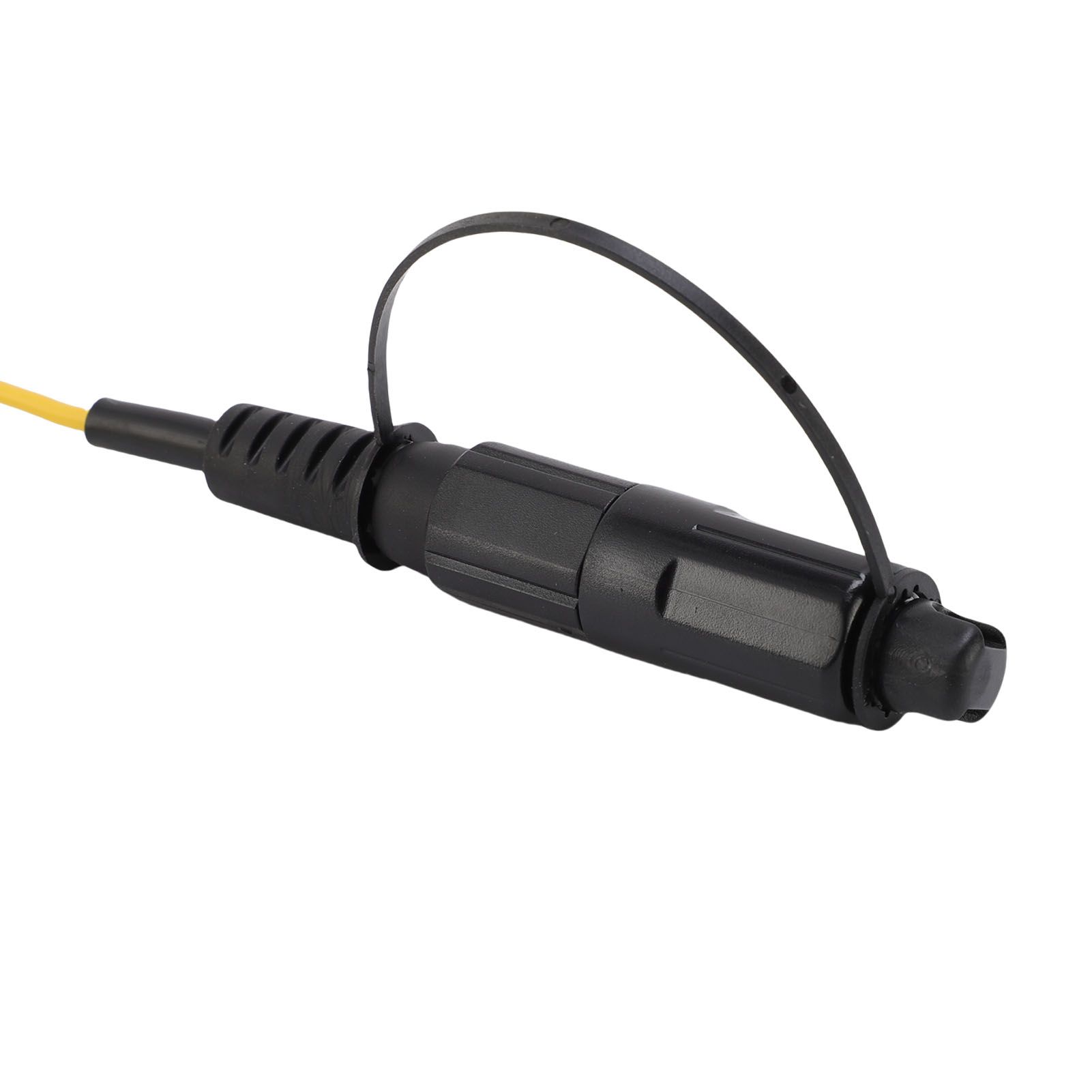 Fiber Optic Patch Cable Water Proof Single Mode Armored Jumper Wire SC Angled view 2