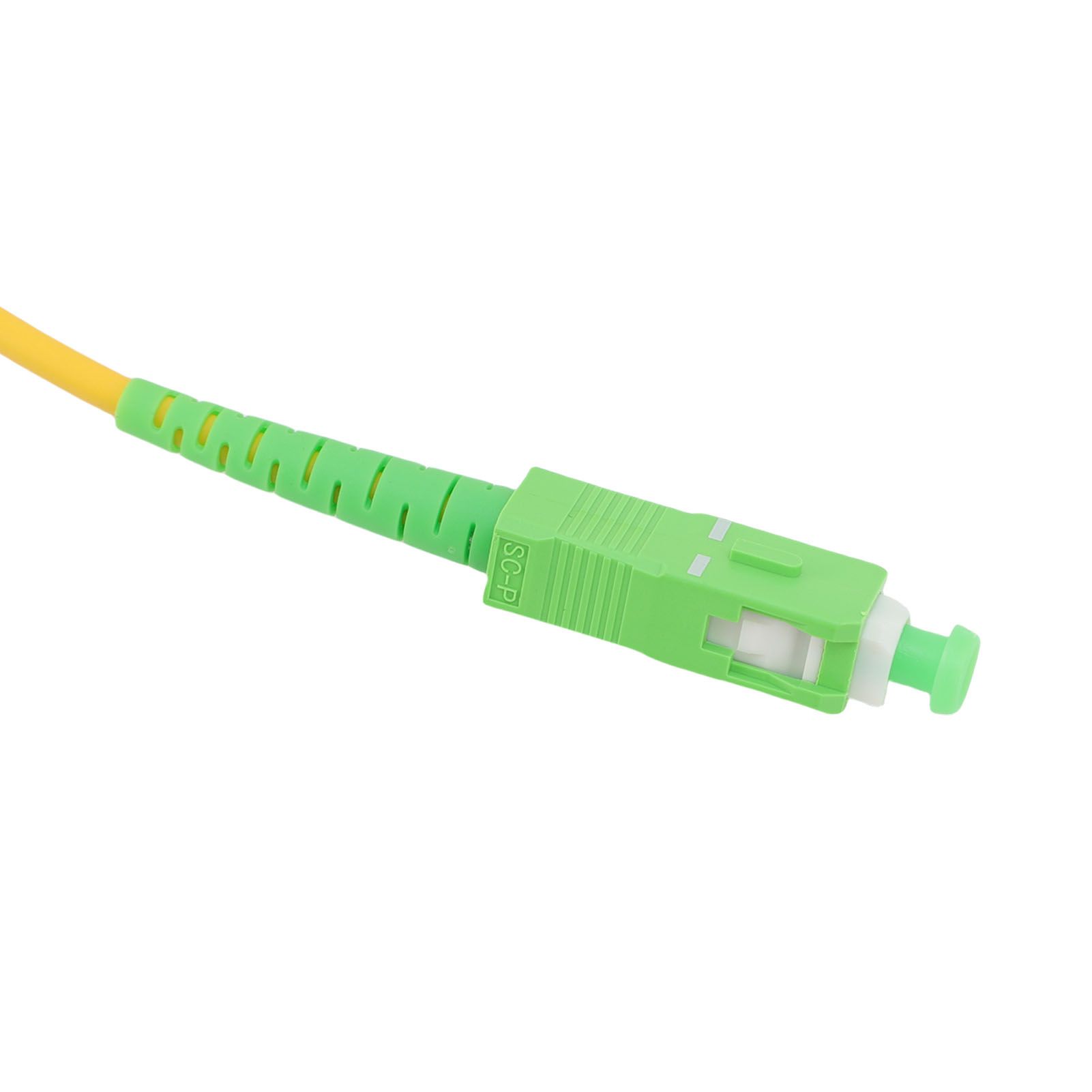 Fiber Optic Patch Cable Water Proof Single Mode Armored Jumper Wire SC Angled view 5