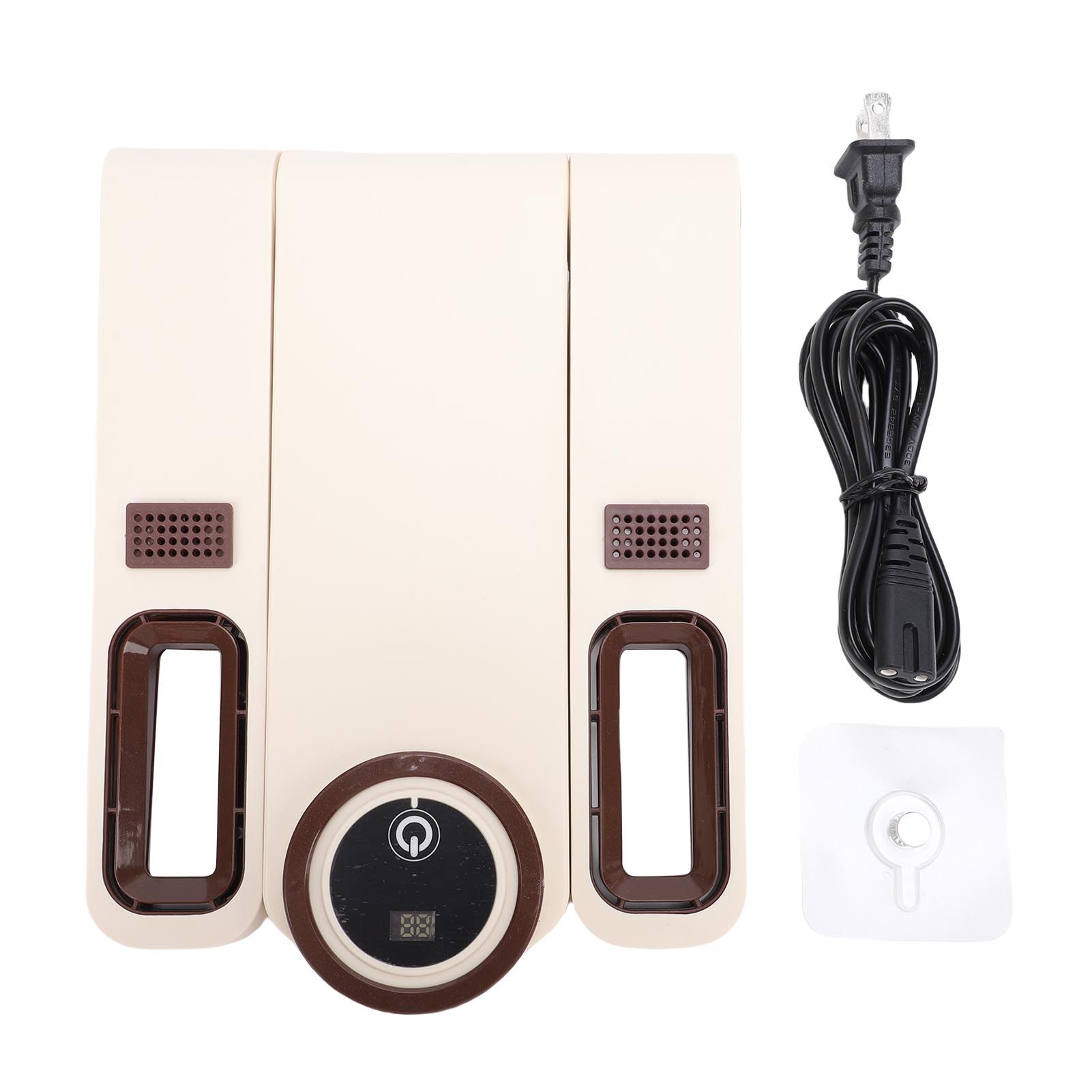 130W Electric Shoe Dryer Wall Boot Dryer Foldable 1H 2H 3H Timer 48°C Constant view 3