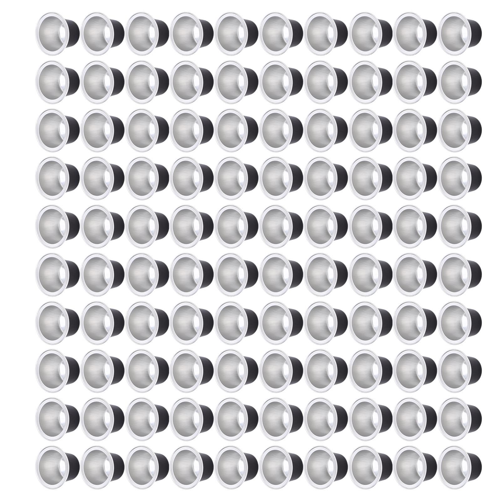 100 Pcs 15ml Empty Coffee Capsule Cups Aluminum Foil Refillable Coffee view 3