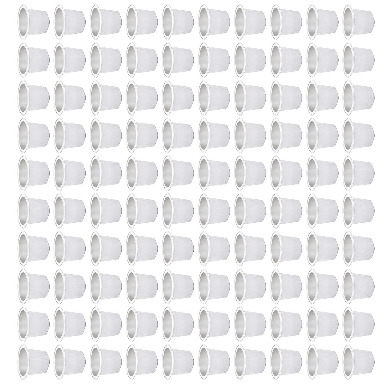 100 Pcs 15ml Empty Coffee Capsule Cups Aluminum Foil Refillable Coffee view 8