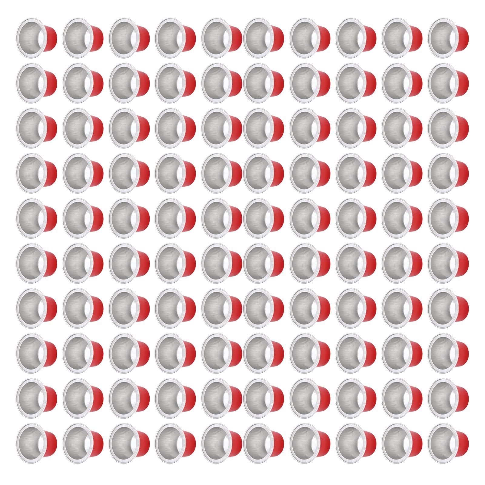100 Pcs 15ml Empty Coffee Capsule Cups Aluminum Foil Refillable Coffee view 8