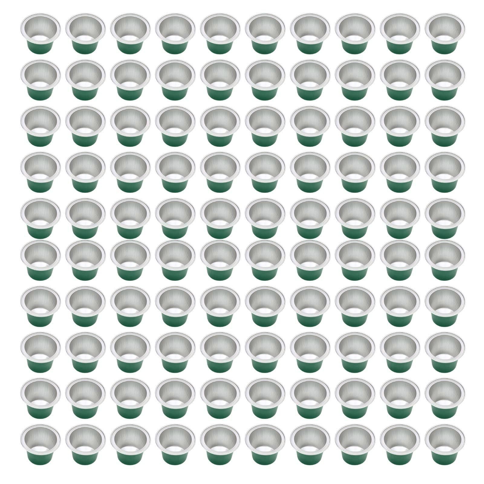 100 Pcs 15ml Empty Coffee Capsule Cups Aluminum Foil Refillable Coffee view 6
