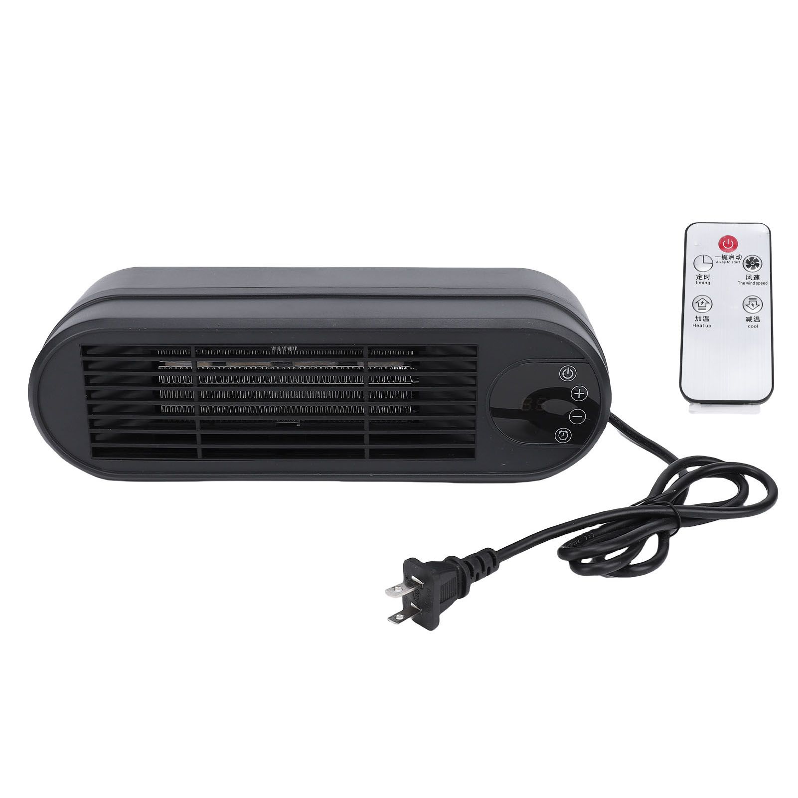 Mini Space Heater Lightweight PTC Fast Heating Energy Efficient Portable Desk view 3