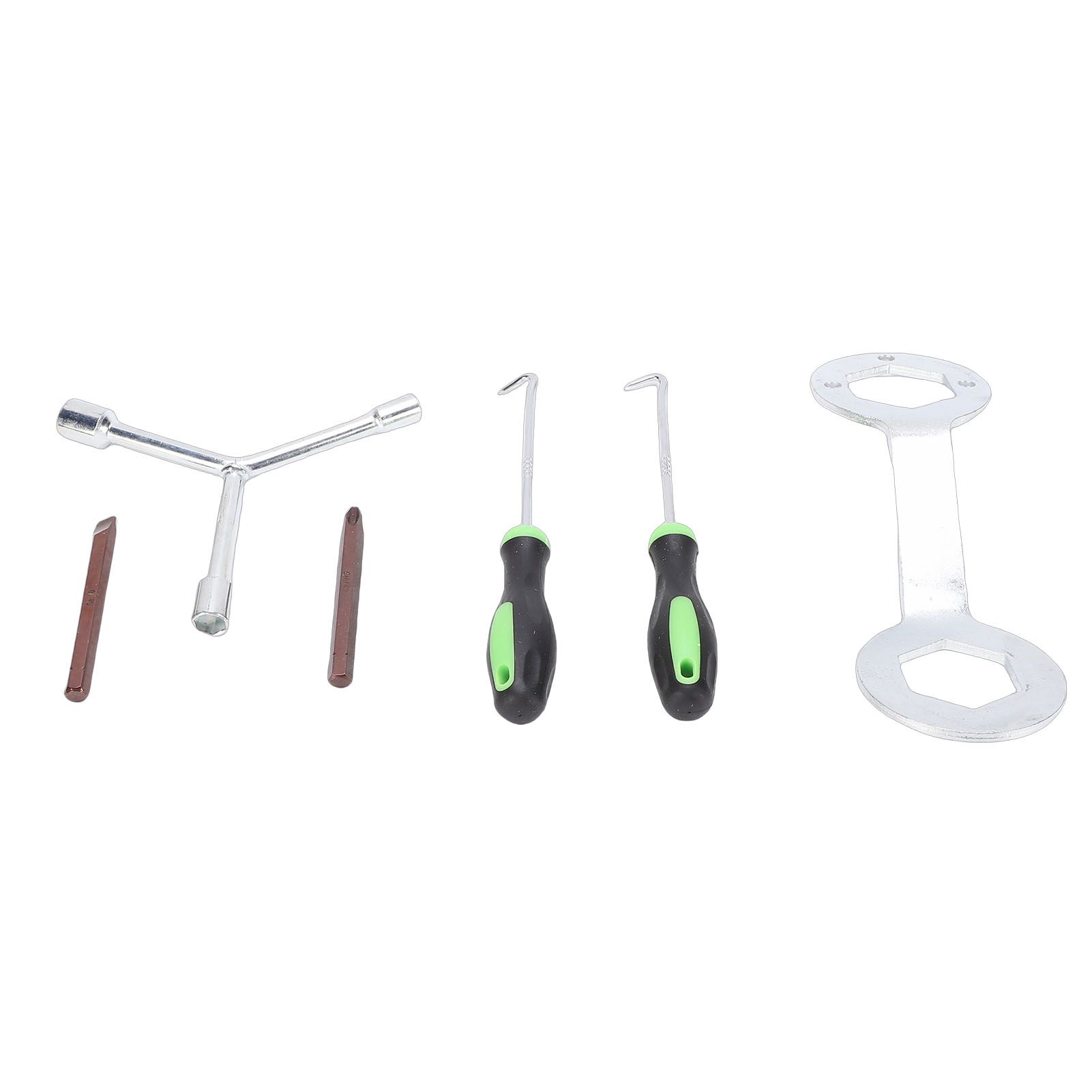 6pcs Washing Machine Repair Tool Set with 36-38mm Washer Spanner Wrench Hook