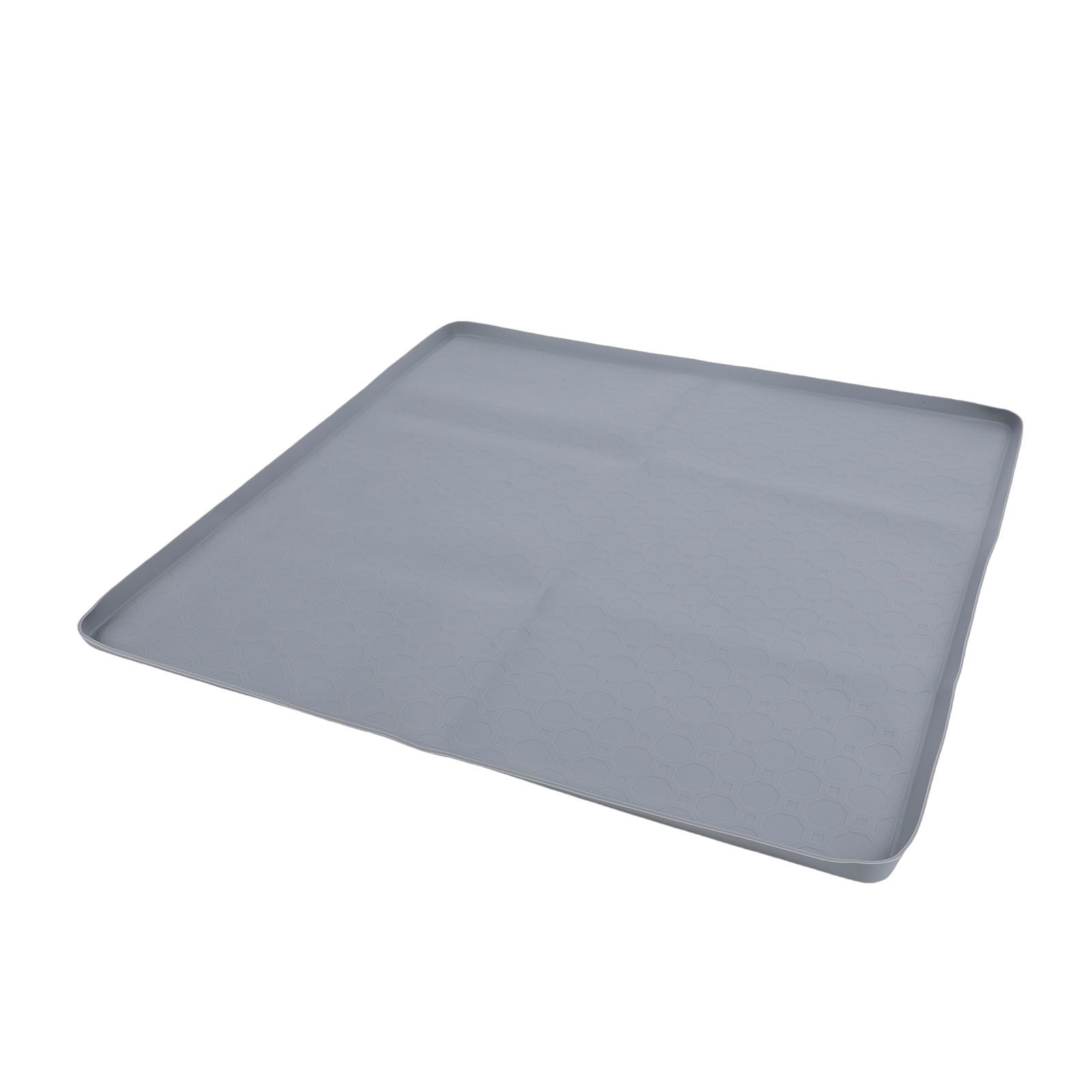 Mini Fridge Silicone Mat Anti Slip Leakproof Mini Fridge Drip Pan with Raised view 6