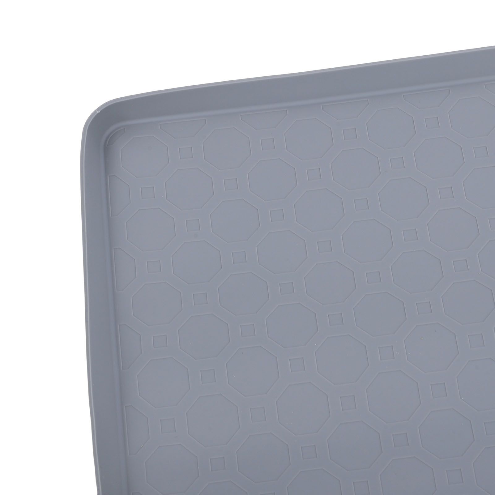 Mini Fridge Silicone Mat Anti Slip Leakproof Mini Fridge Drip Pan with Raised view 7