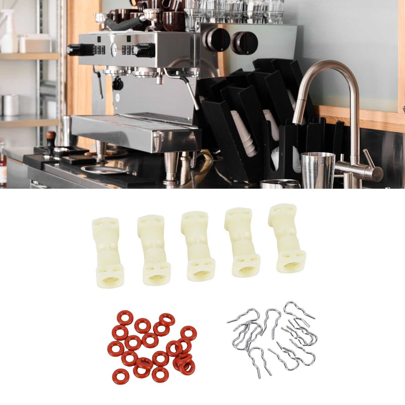 Coffee Machine Connector Seal Fork Kit Fit for Jura Coffee Machine Water view 11