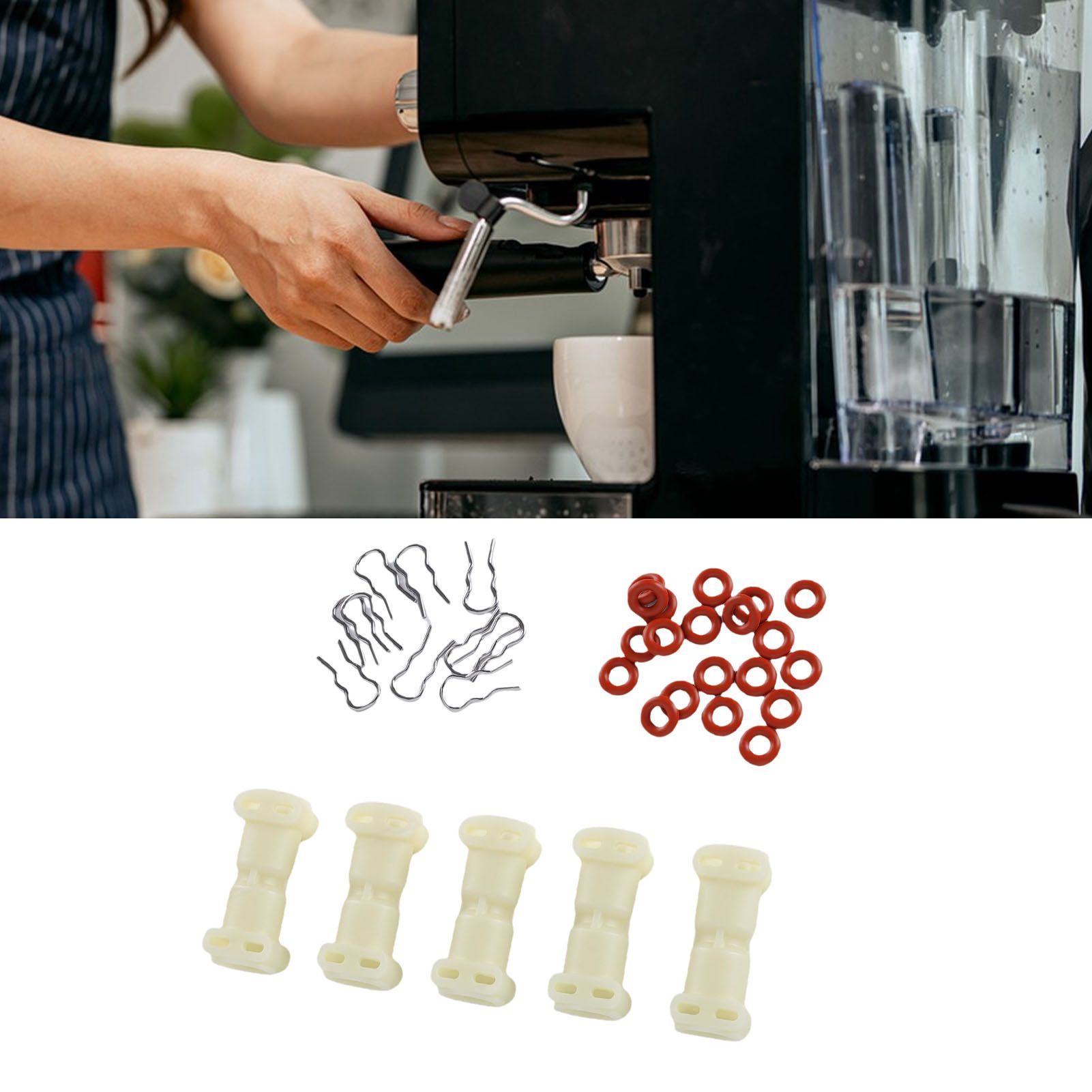Coffee Machine Connector Seal Fork Kit Fit for Jura Coffee Machine Water view 12
