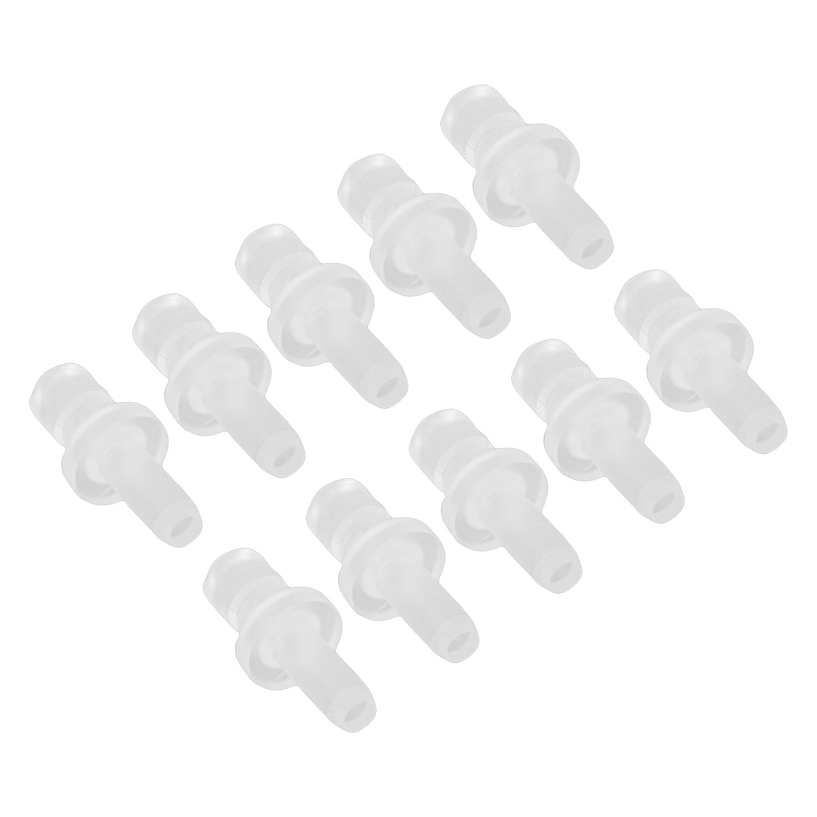 10pcs Milk Tube Connectors Fit for Jura Coffee Machine Transparent Plastic