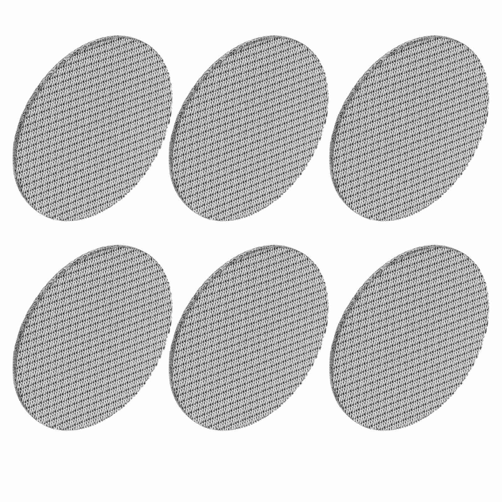 6pcs Coffee Portafilter Puck Screen Stainless Steel 100μm Precision 1.7mm view 6