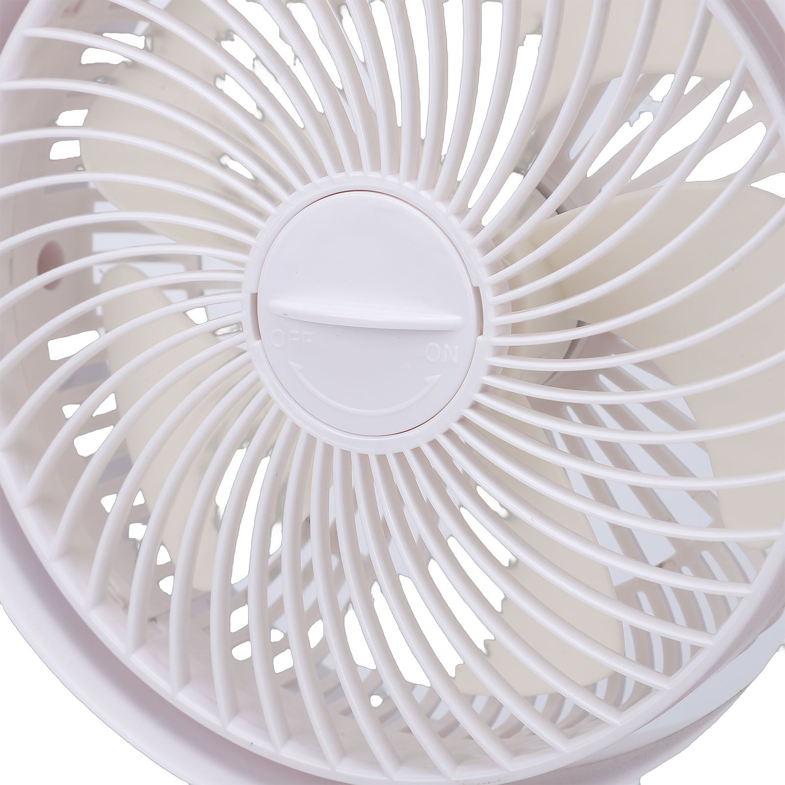 Dual Fan Mist Cooling Fan with Humidifier 6 Nozzles 360 Degree Adjustable Low view 5