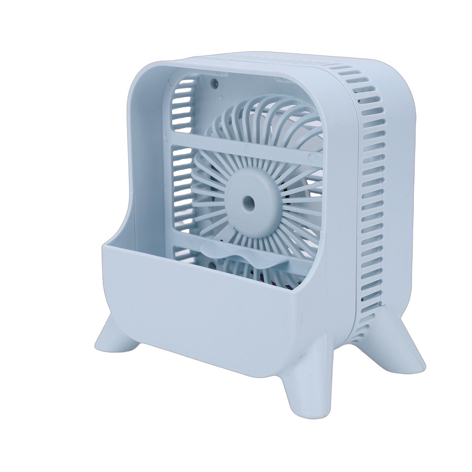 Desk Air Cooler Fan Cordless USB Rechargeable Mini Air Conditioner Fan for view 10