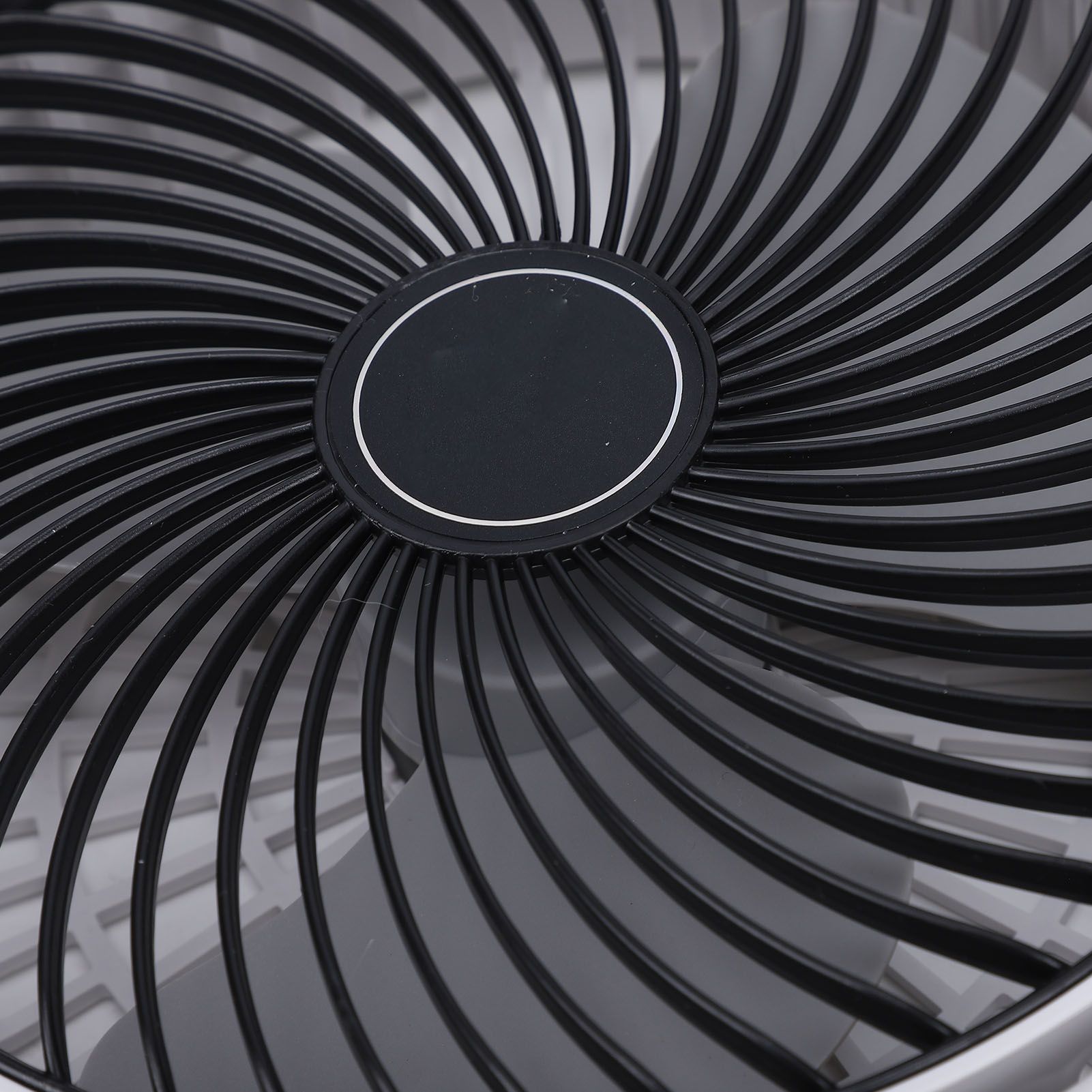 Portable Desktop Fan Rotating USB Rechargeable Quiet Cooling Hanging Dual Head view 5
