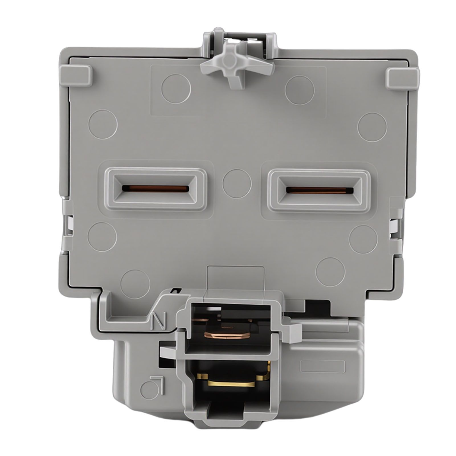 Refrigerator Overload Start Relay WR08X21100 Universal for 1/4in Terminal view 8