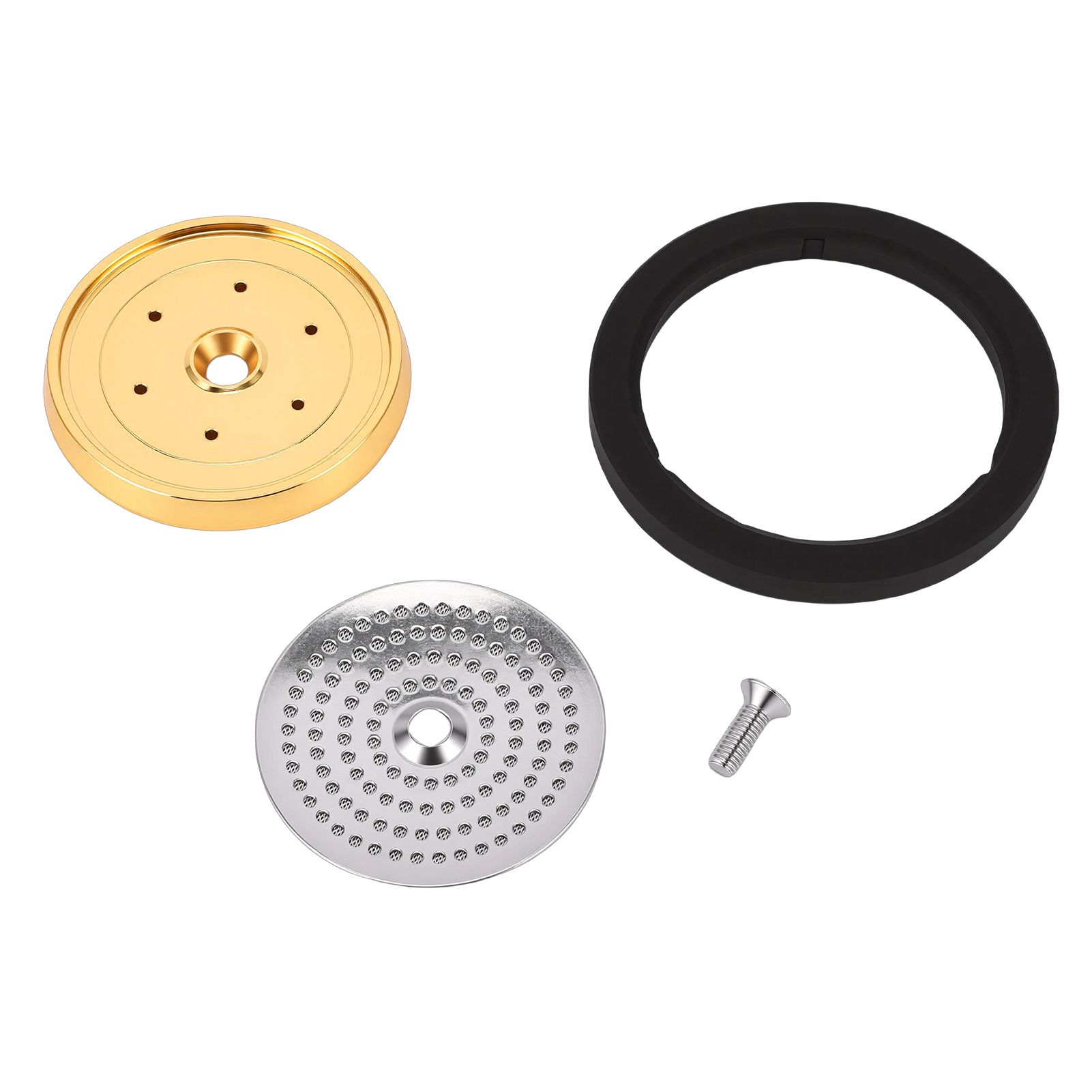 Stainless Steel Brewing Head Water Distribution Plate Set with Sealing Gasket view 3