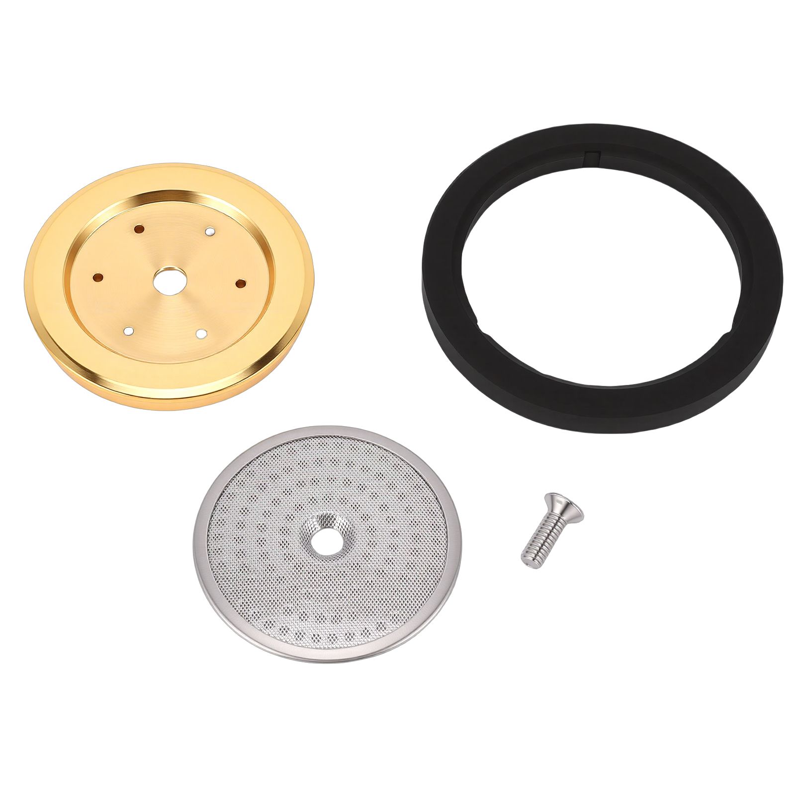 Stainless Steel Brewing Head Water Distribution Plate Set with Sealing Gasket view 6