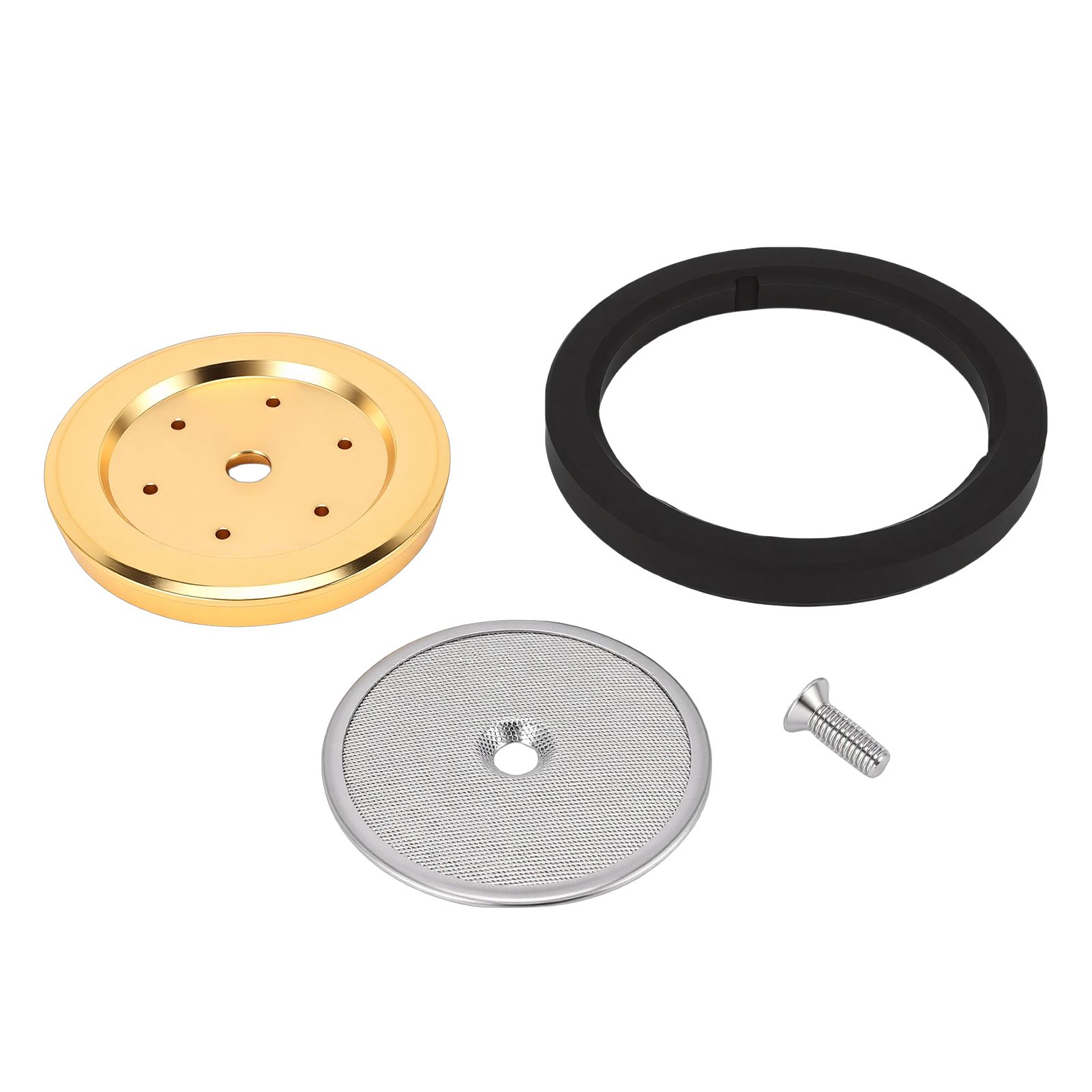 Stainless Steel Brewing Head Water Distribution Plate Set with Sealing Gasket view 8