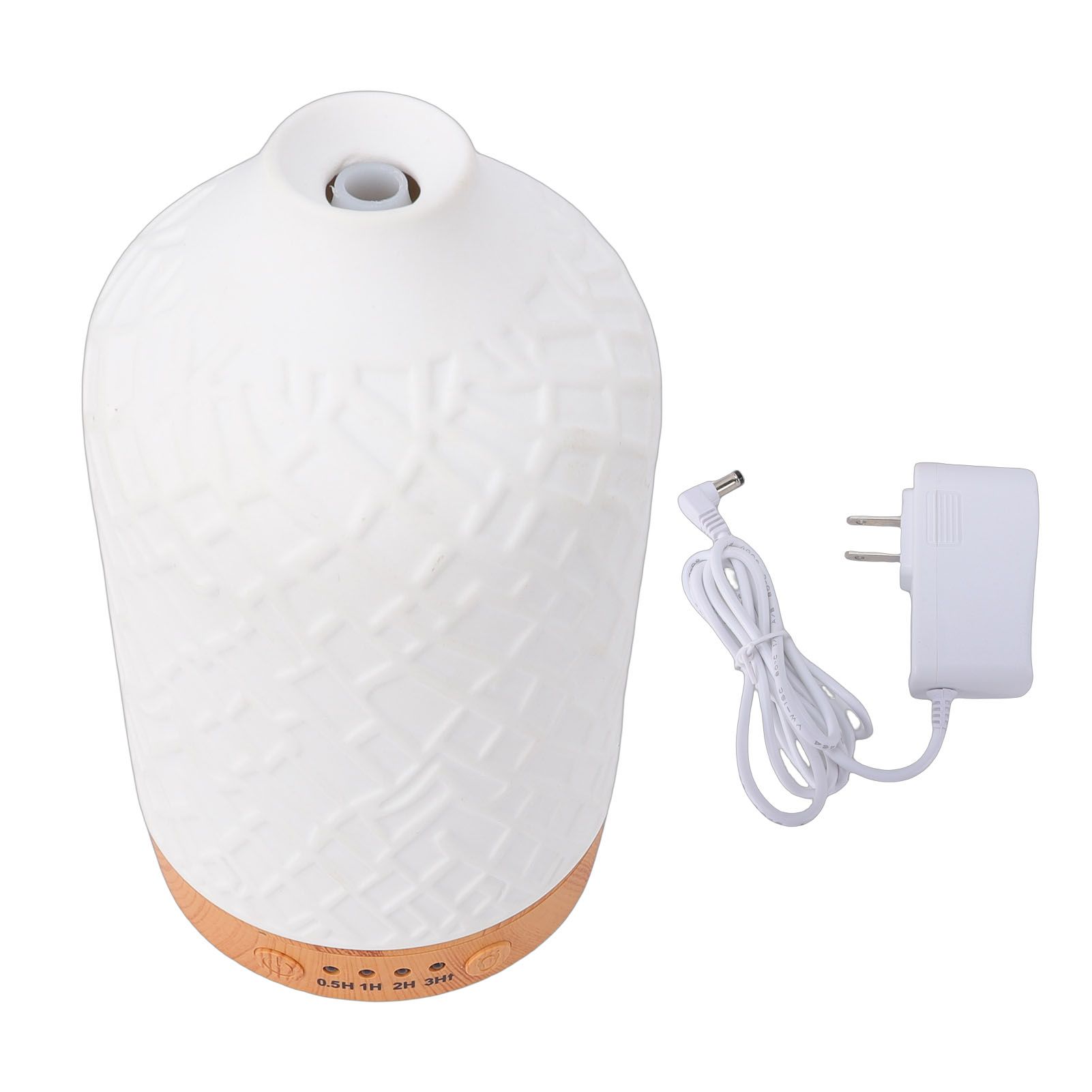 Essential Oil Diffuser Ceramic Wood Grain Aromatherapy Diffuser Scent Cool view 3