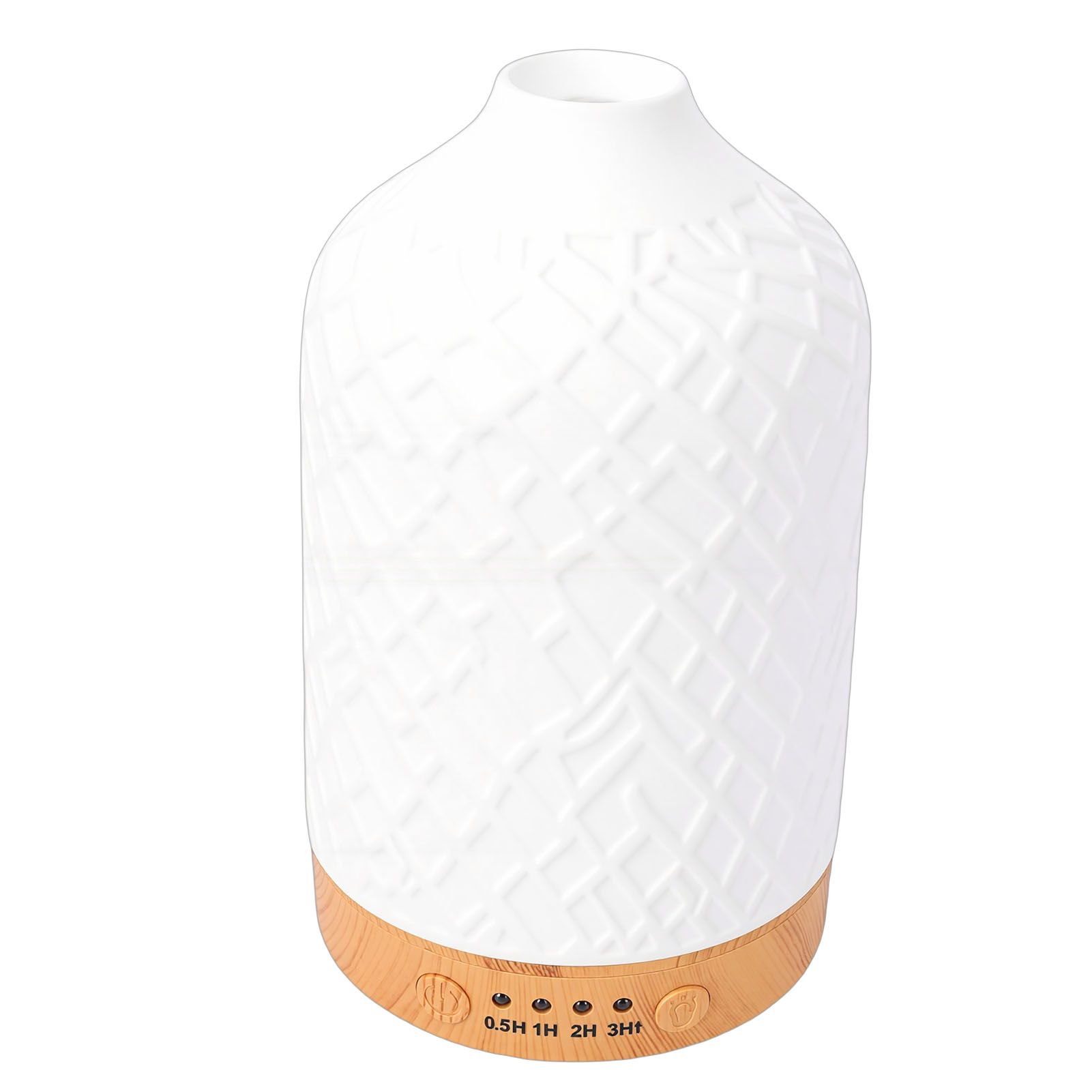 Essential Oil Diffuser Ceramic Wood Grain Aromatherapy Diffuser Scent Cool view 4
