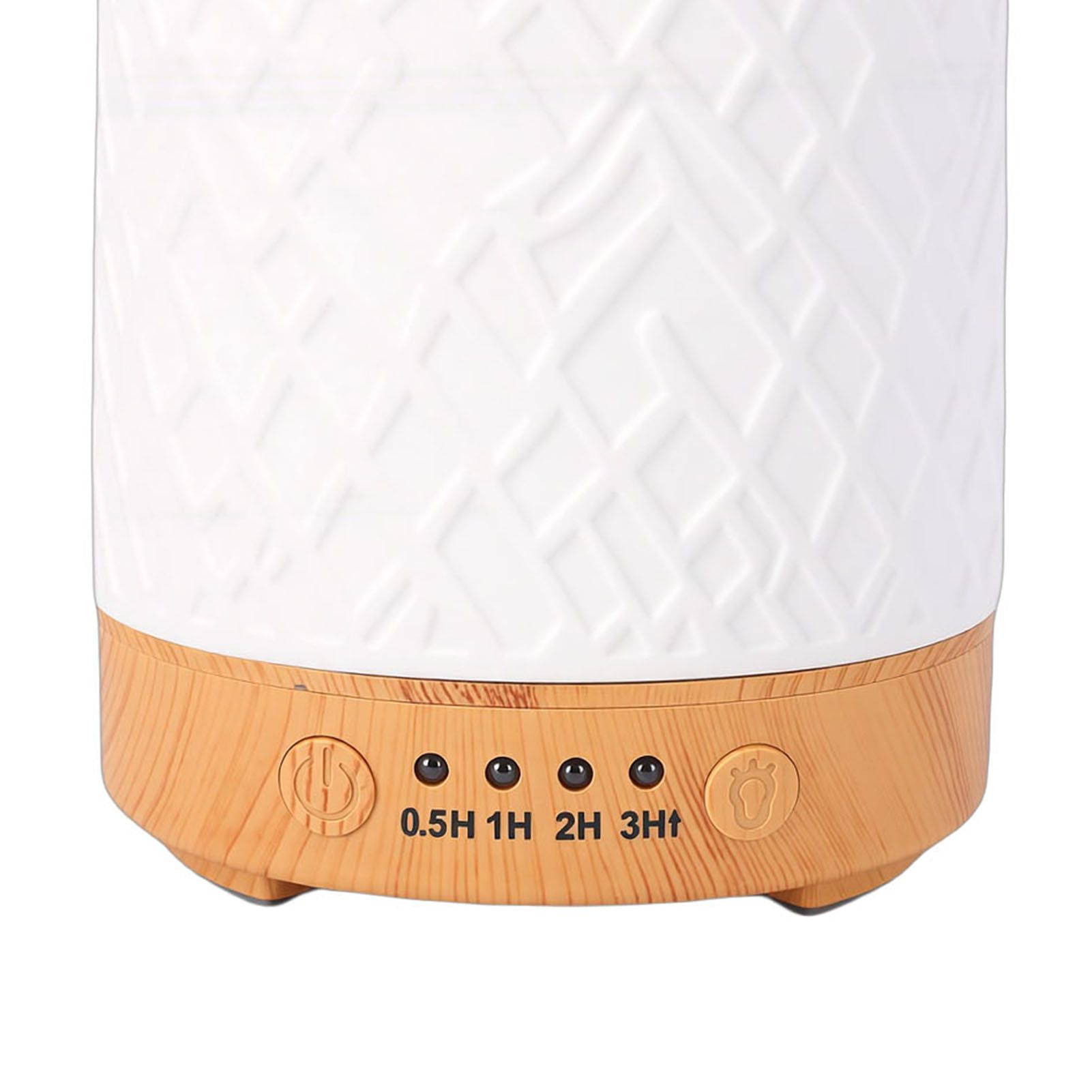 Essential Oil Diffuser Ceramic Wood Grain Aromatherapy Diffuser Scent Cool view 5