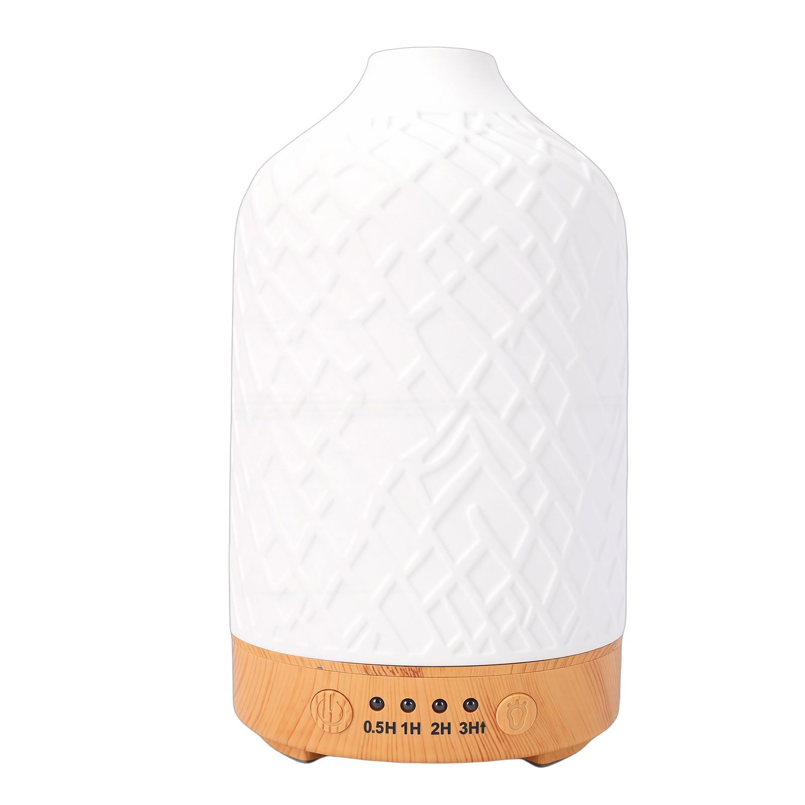 Essential Oil Diffuser Ceramic Wood Grain Aromatherapy Diffuser Scent Cool view 6