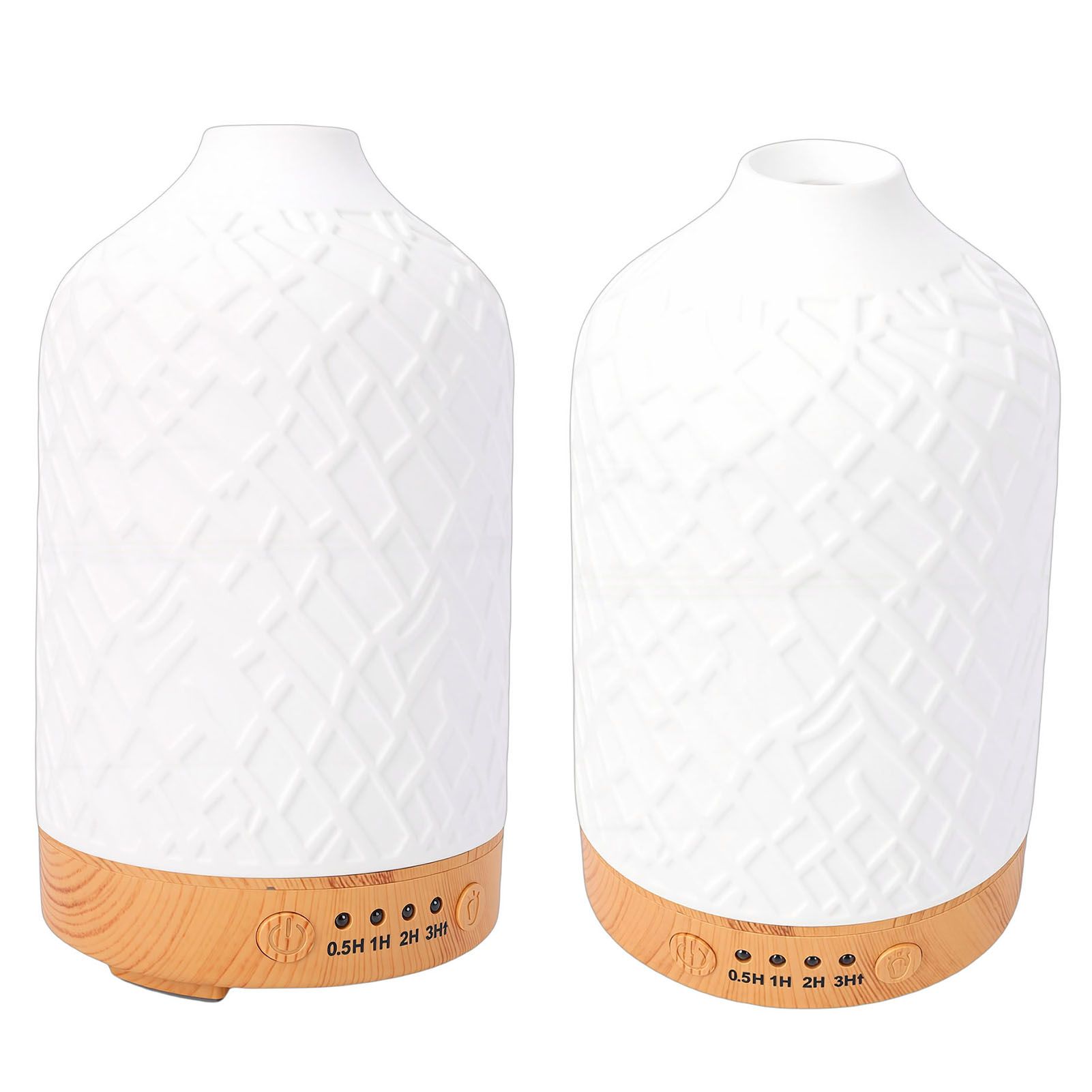 Essential Oil Diffuser Ceramic Wood Grain Aromatherapy Diffuser Scent Cool view 12