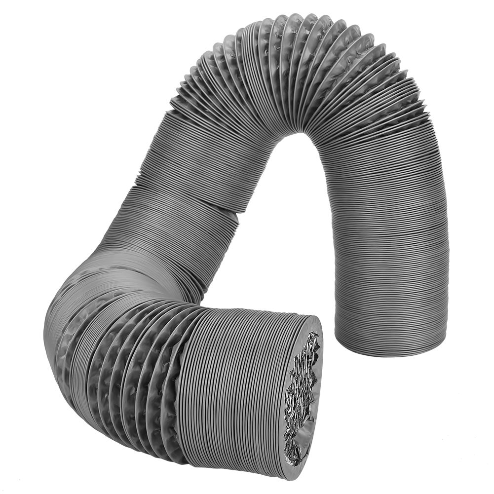 Thickened Double Layer Aluminum Foil Flexible Ducting Ventilation Exhaust Hose view 4