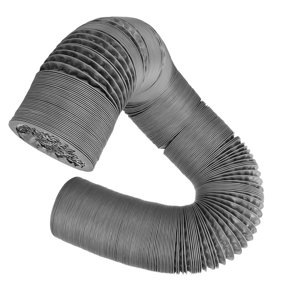 Thickened Double Layer Aluminum Foil Flexible Ducting Ventilation Exhaust Hose view 5