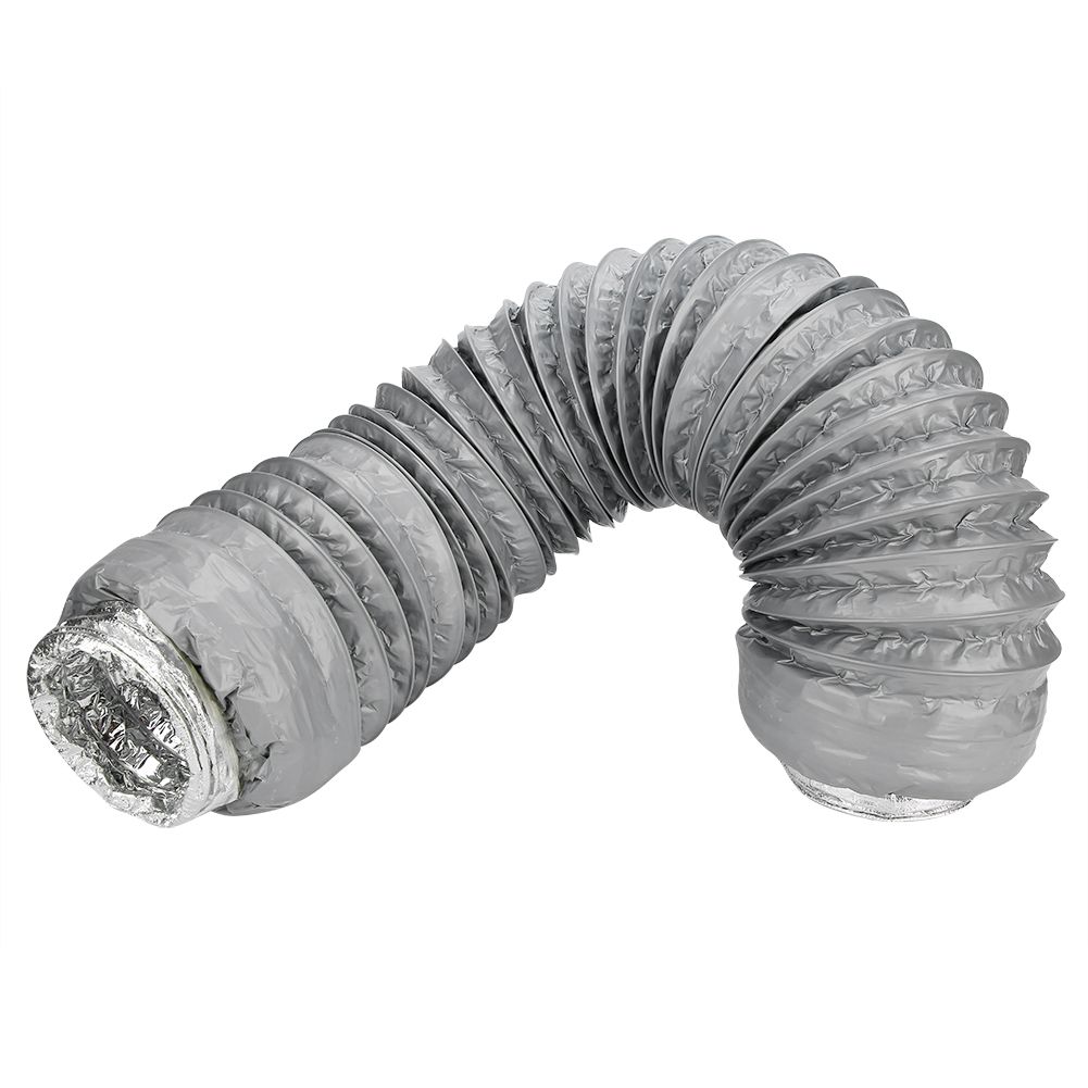 1m Aluminum Foil Flexible Ducting Exhaust Hose Kitchen Ventilation Insulation view 6